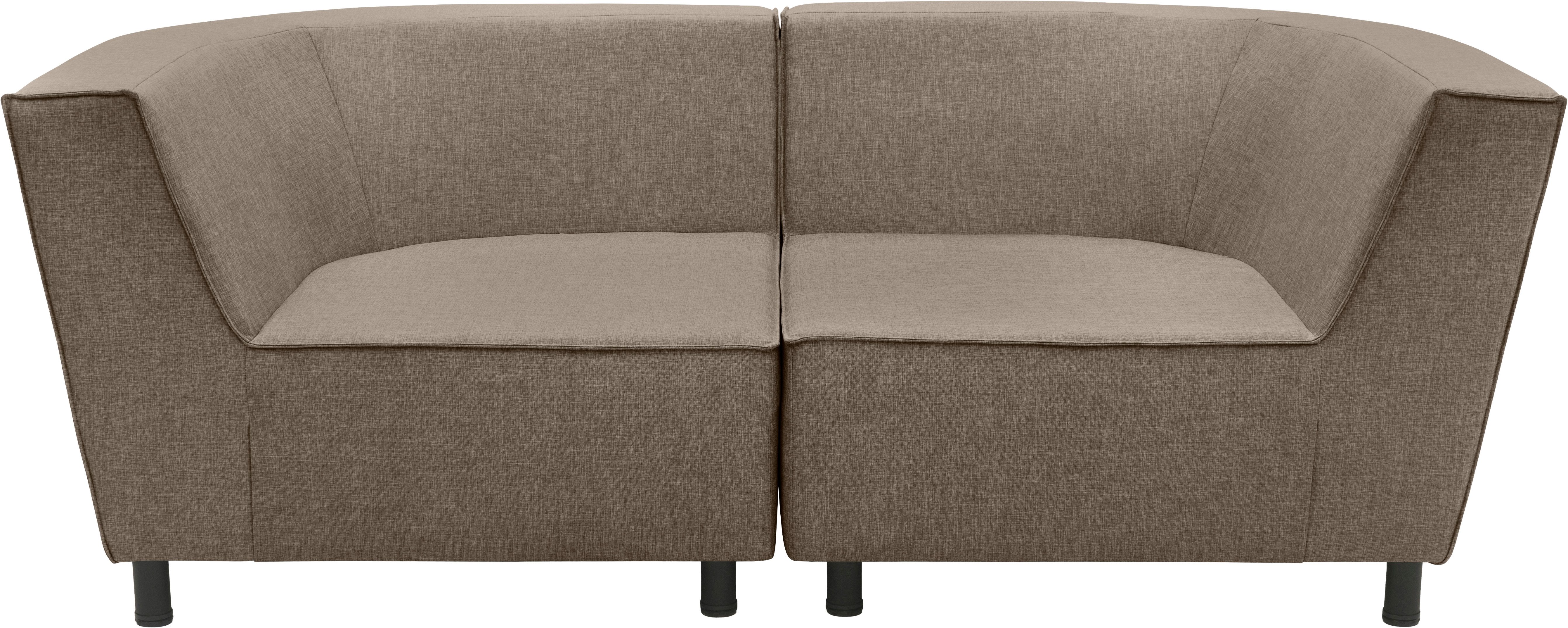 DOMO collection 2-zitsbank Sonna, individueel samen te stellen Tuinlounge-set of enkele elementen, buiten