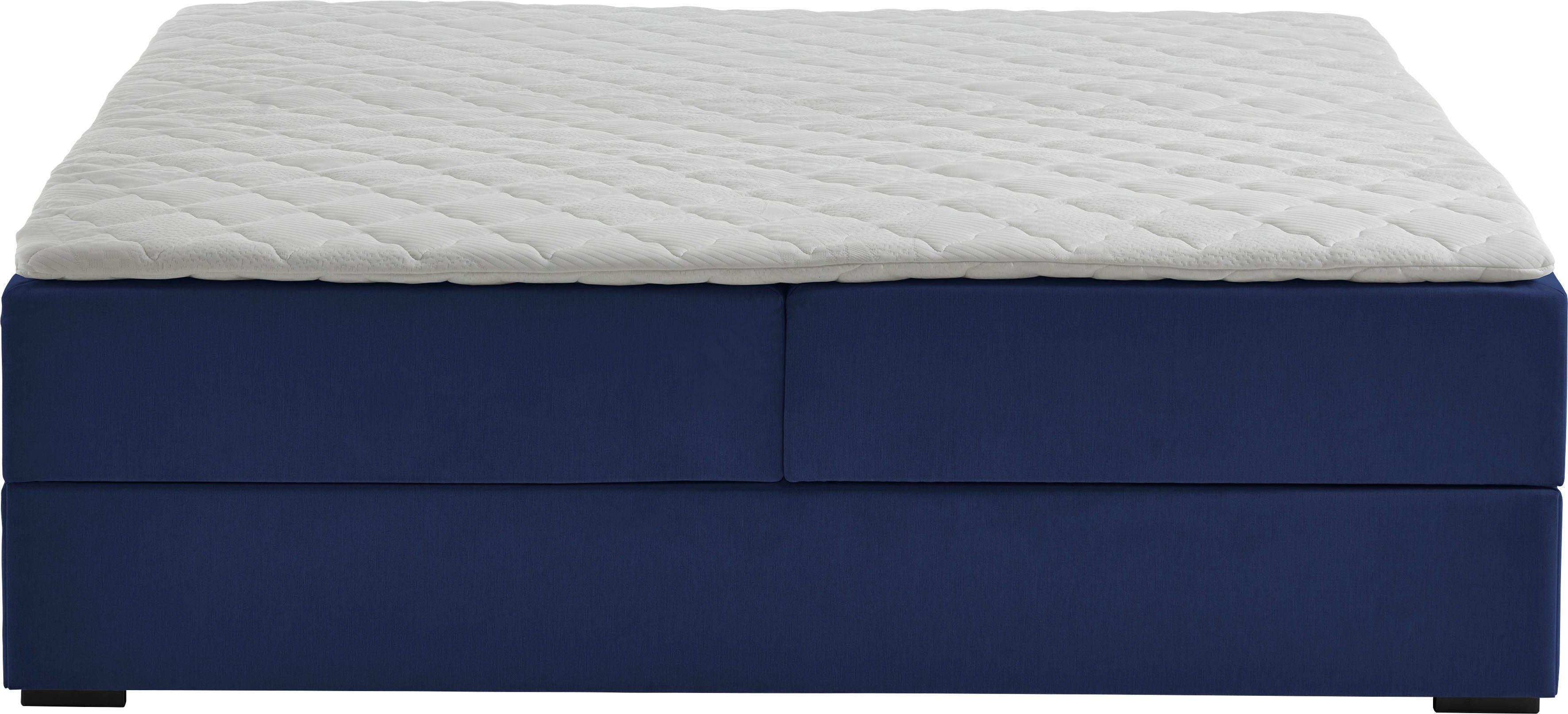 ATLANTIC home collection Boxspring Lucy zonder hoofdbord, vrij plaatsbaar, met bedkist