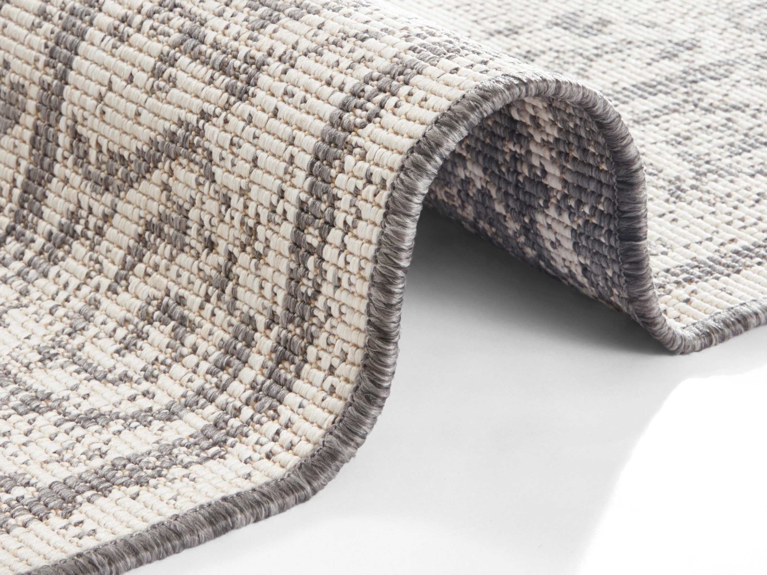 NORTHRUGS Vloerkleed CEBU tweezijdig te gebruiken kleed In- & outdoor, weerbestendig, balkon, woonkamer, waterbestendig, oriëntaals