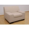 domo collection fauteuil norma beige