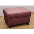 domo collection hocker norma top rood