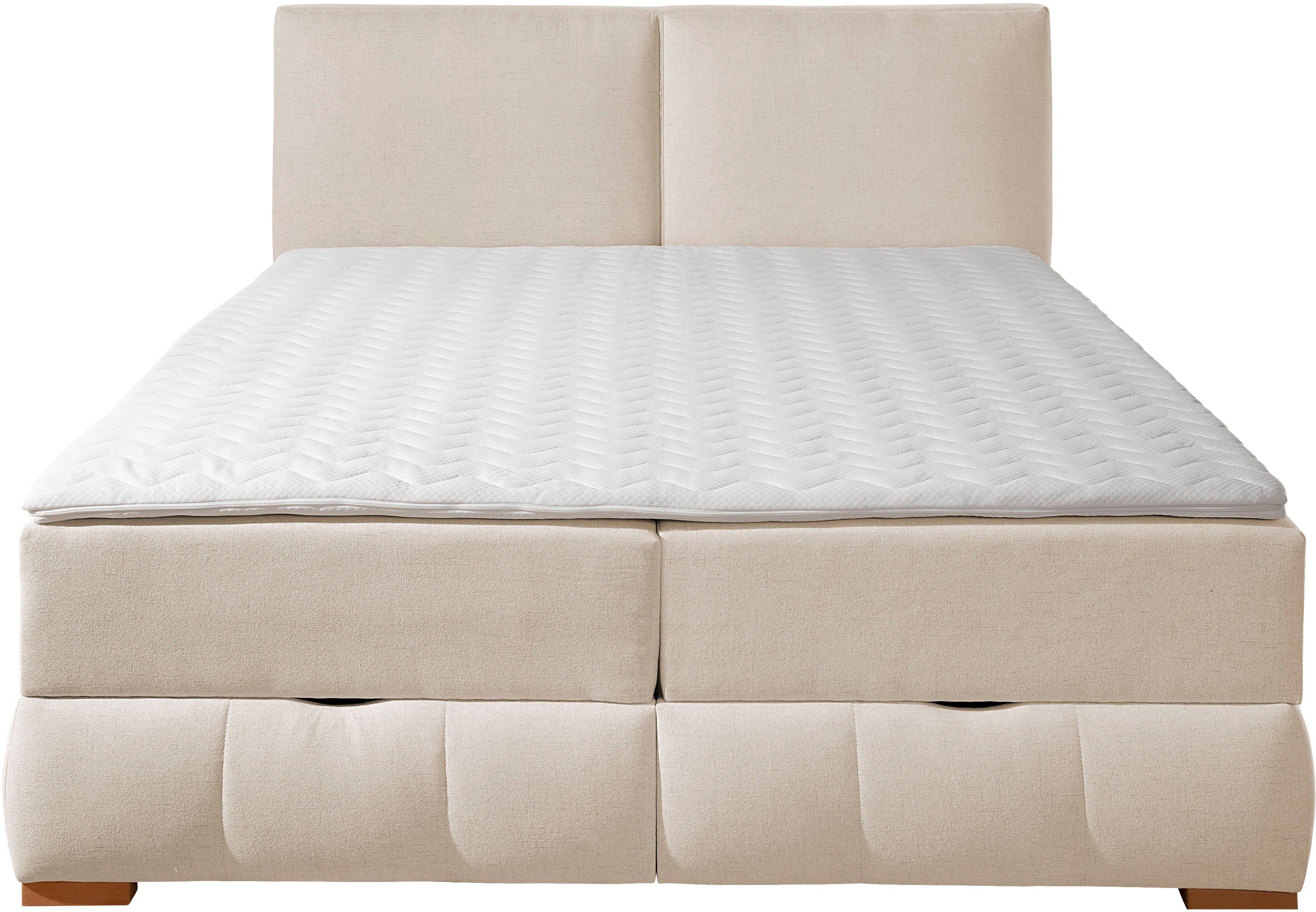 Guido Maria Kretschmer Home&Living Boxspring Wehma in h2, h3 & h4 verkrijgbaar, inclusief topper