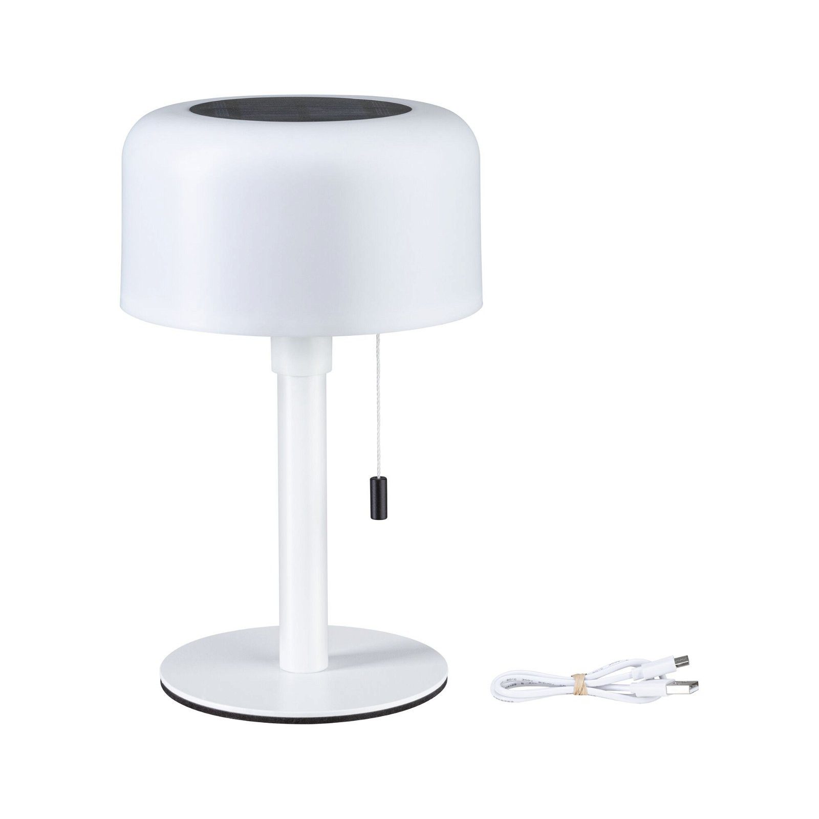 Paulmann Led-tafellamp voor buiten Mobiele Solar Bartja IP44 2700K USB-C Accu (1 stuk)