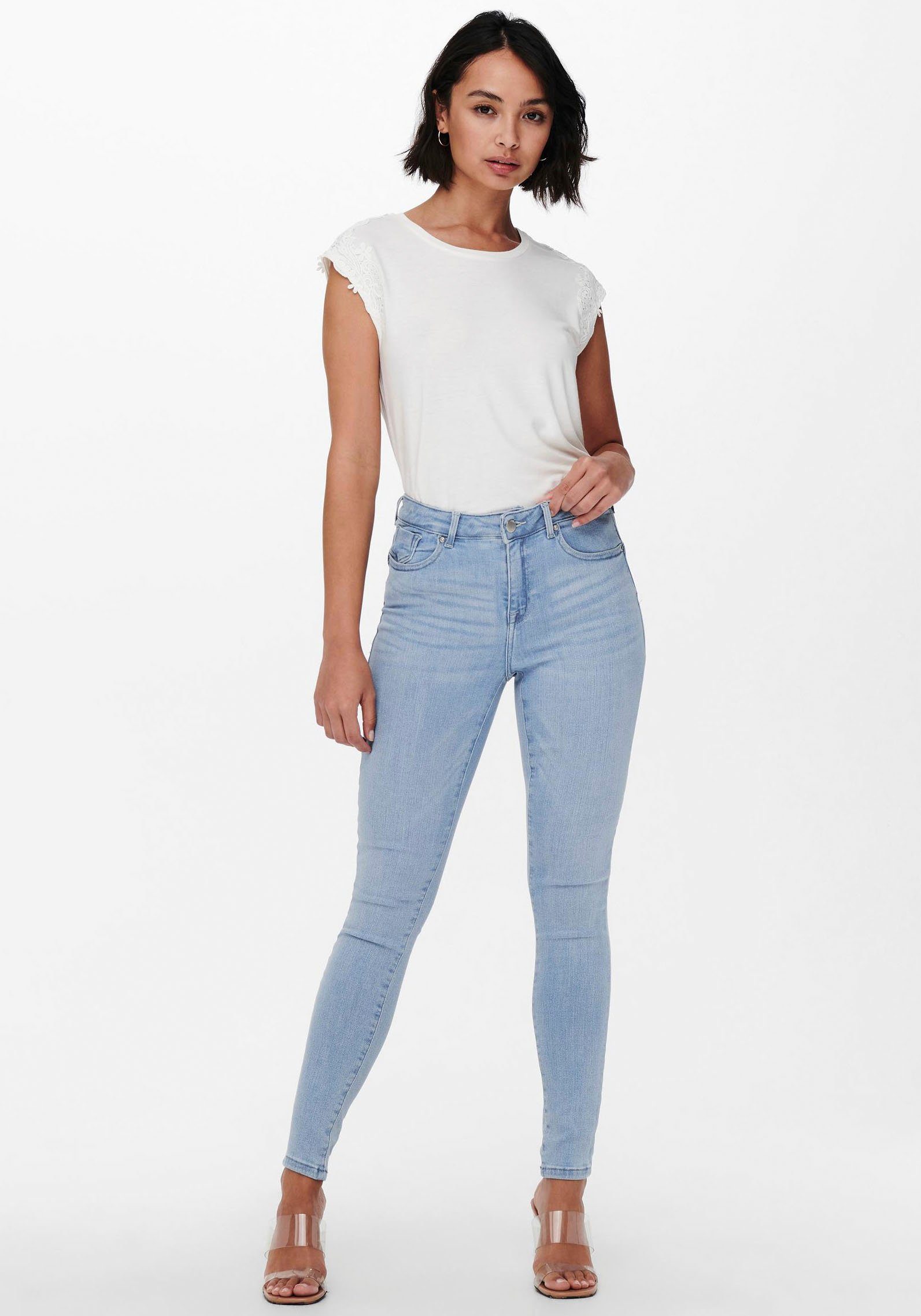 Only Skinny fit jeans ONLPOWER MID PUSH UP SK DNM AZG944 NOOS