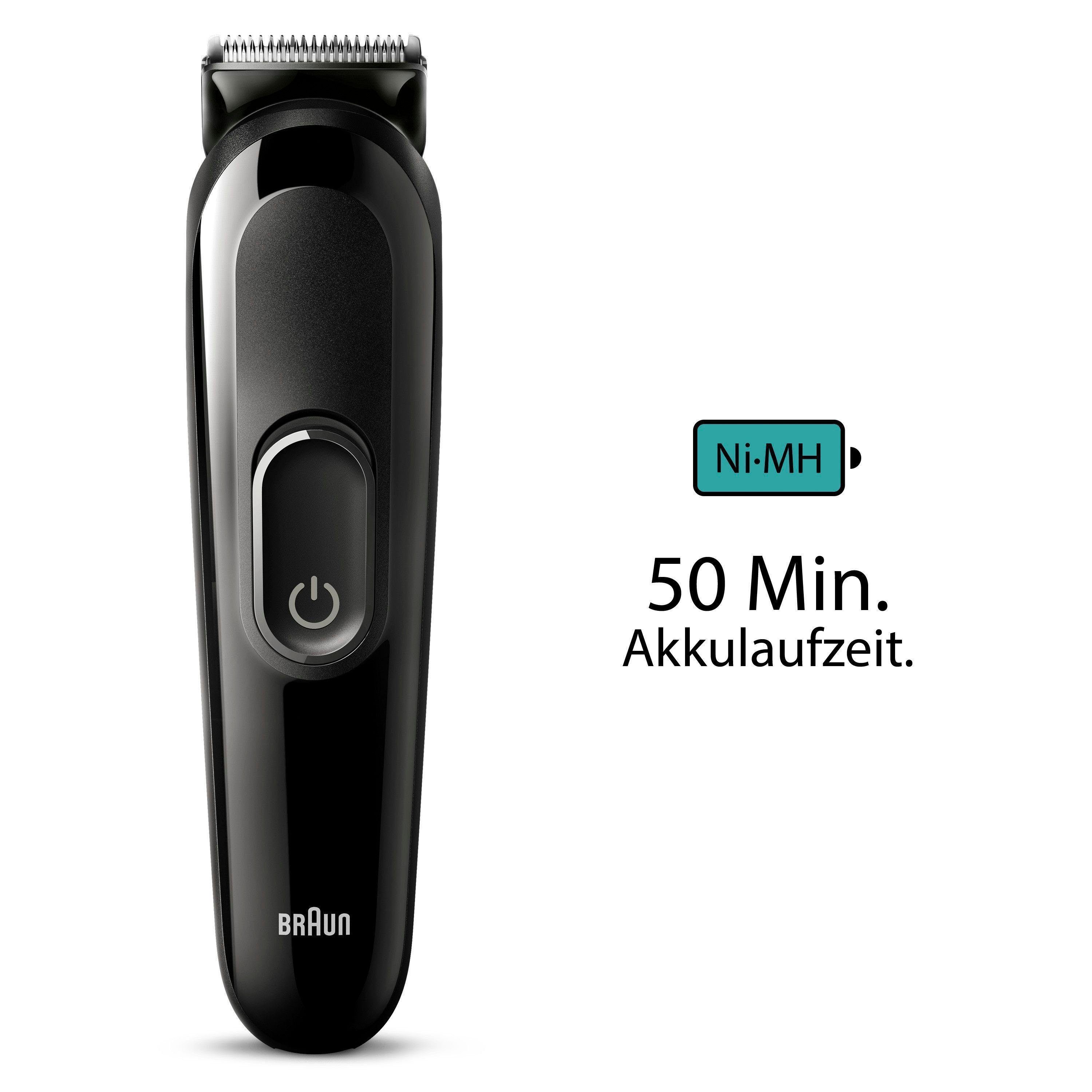 Braun Tondeuse All-In-One Styling Set MGK3420 6-in-1 baardtrimmer, 50 min. draadloze looptijd (set)