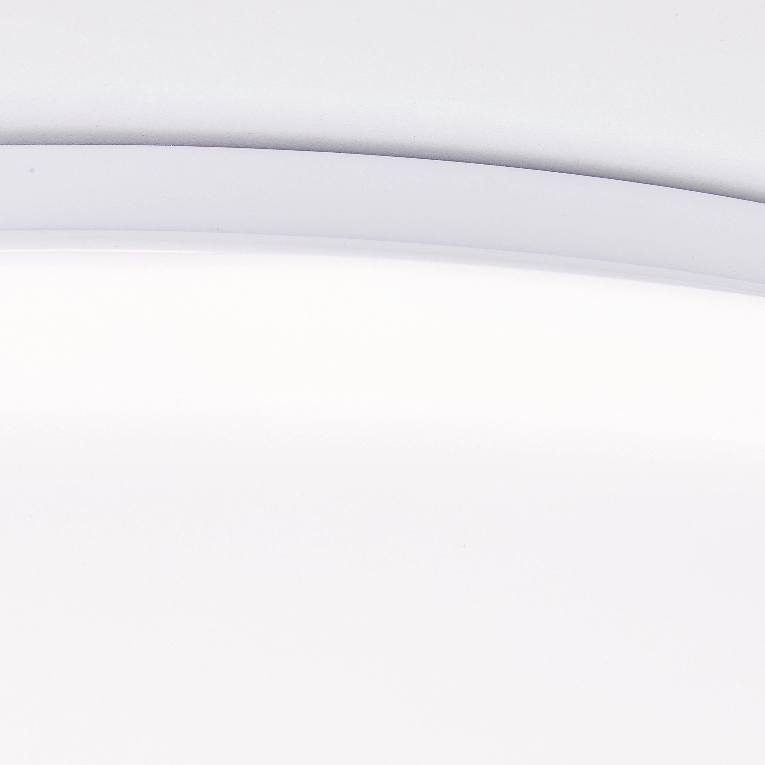 Brilliant Leuchten Led-plafondlamp Troba dimbaar, 4500 lm, 3000-6500 k, afstandsbediening, wit