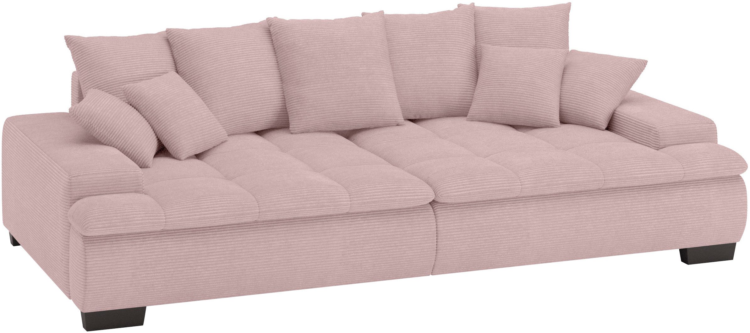 Mr. Couch Megabank Haiti II Optioneel met koudschuim - tot 140 kg belastbaar roze, xxl banken