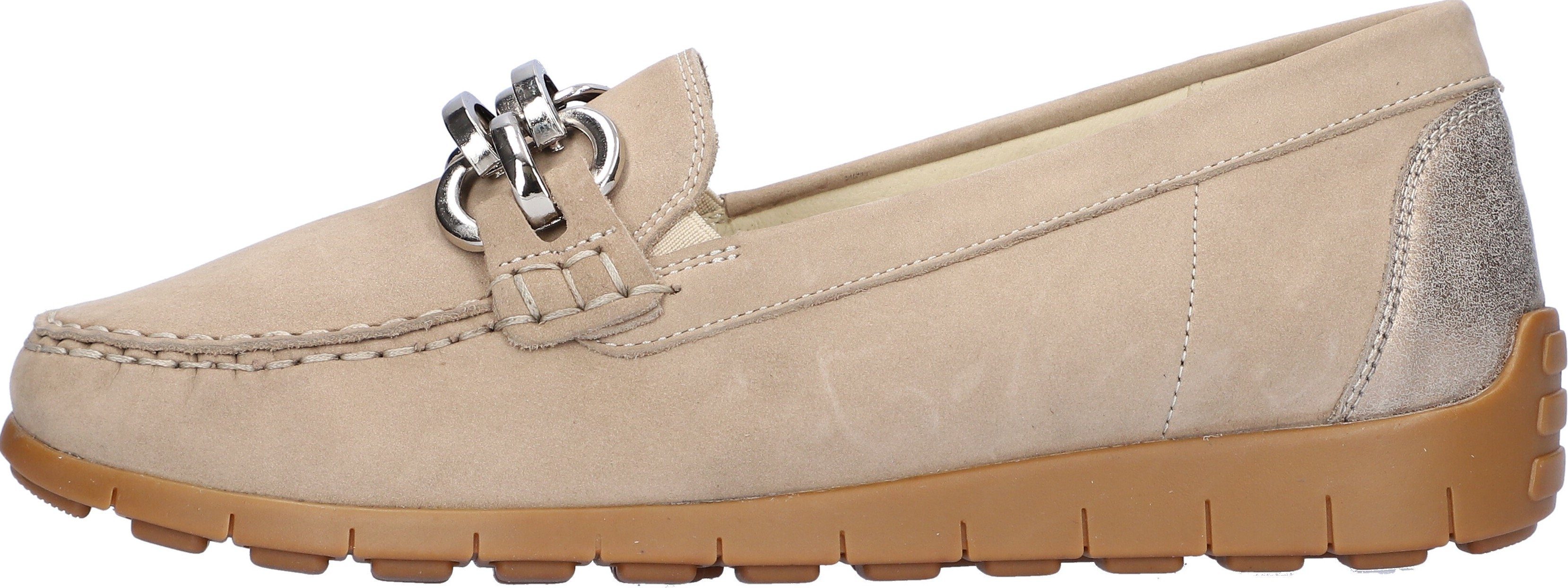 Waldläufer Mocassins H-LUCY Slipper, comfortschoen, vrijetijdsschoen in comfortabele breedte H = zeer wijd