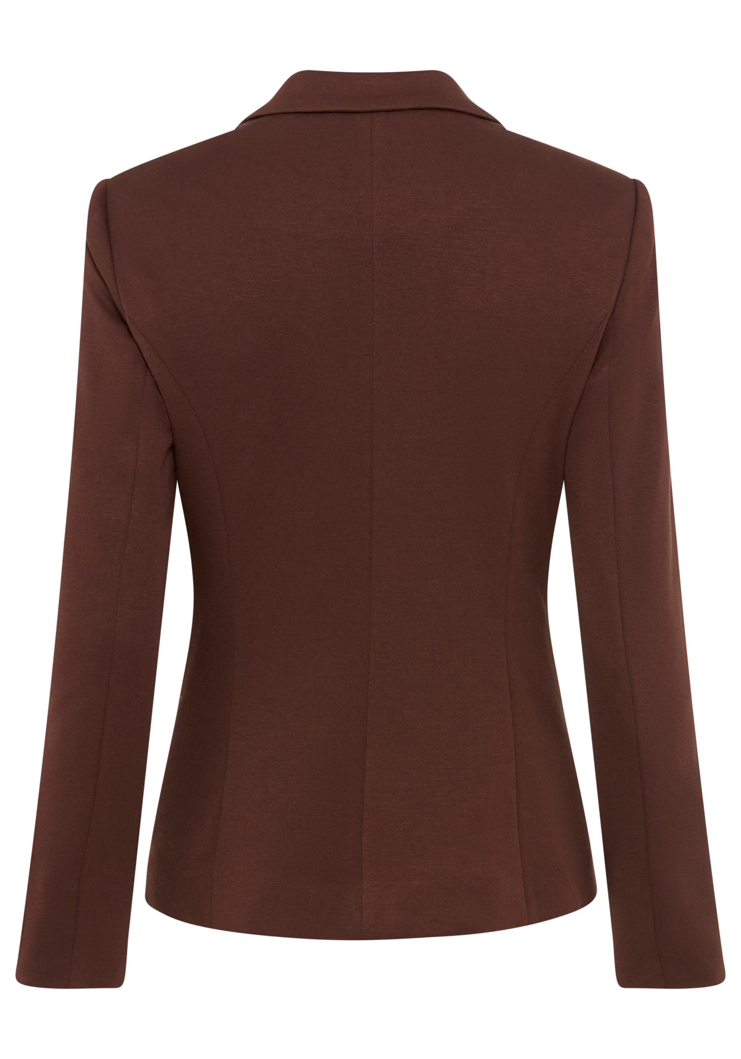Bruno Banani Korte blazer Leeuwenprint voering