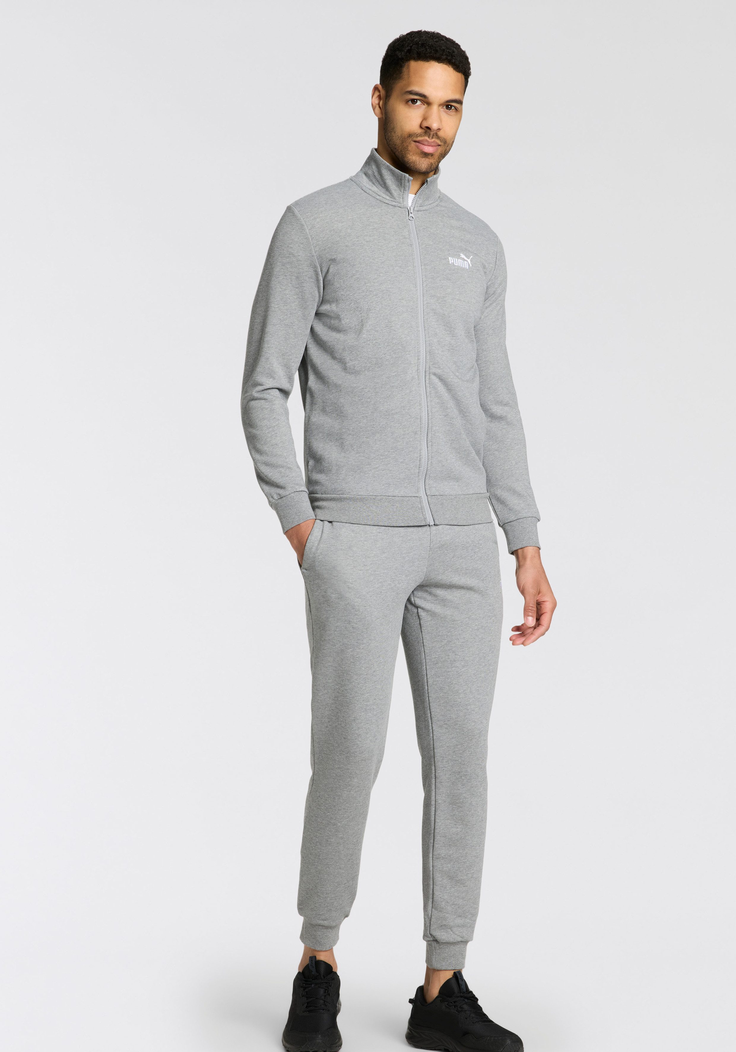 PUMA Trainingspak ESS SWEAT SUIT TR Comfortabele casual joggingpak (2-delig)