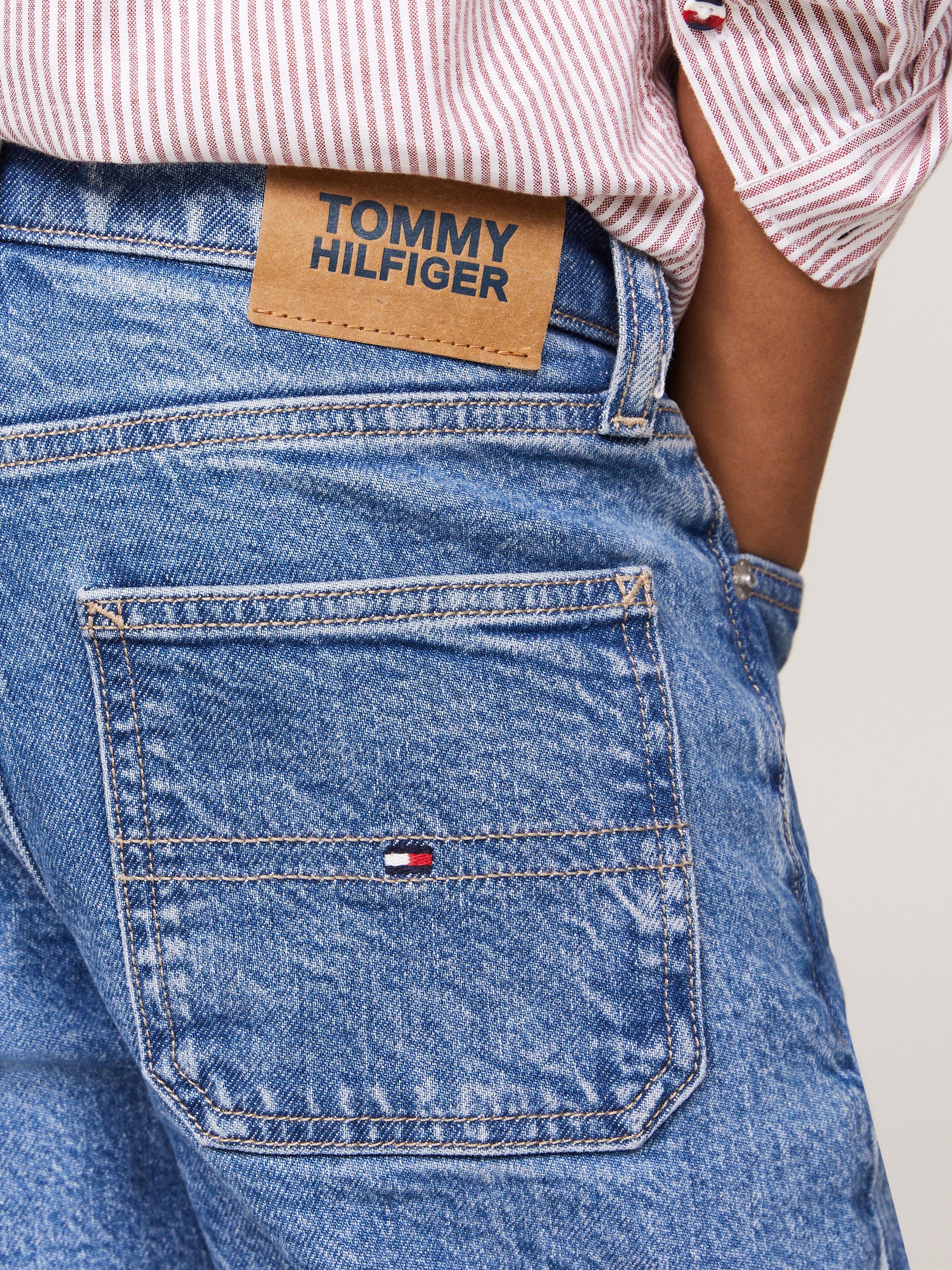 Tommy Hilfiger Straight jeans SKATER MID SALT&PEPPER DENIM