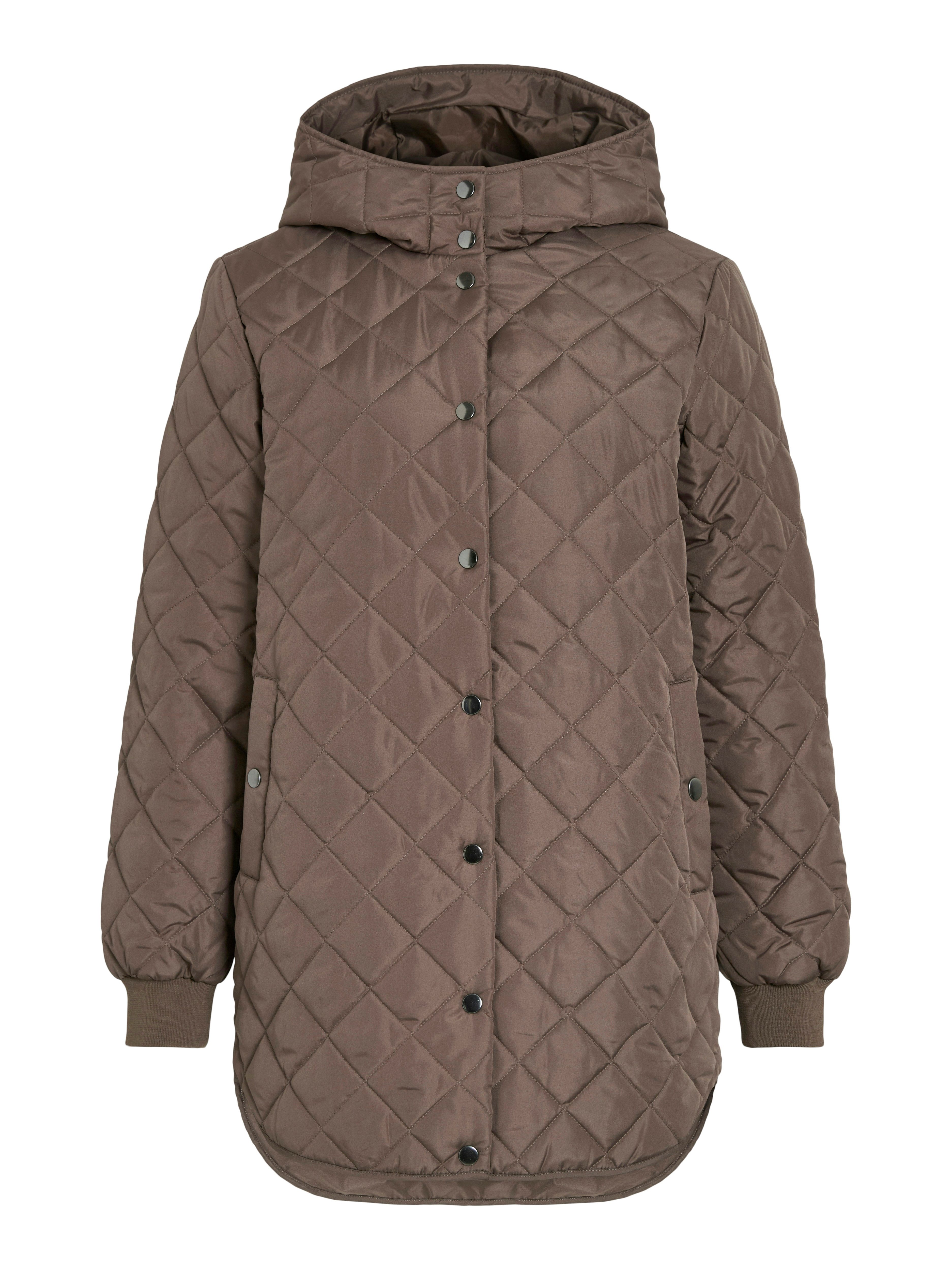 Vila Gewatteerde jas VITATE L/S HOODED JACKET - NOOS