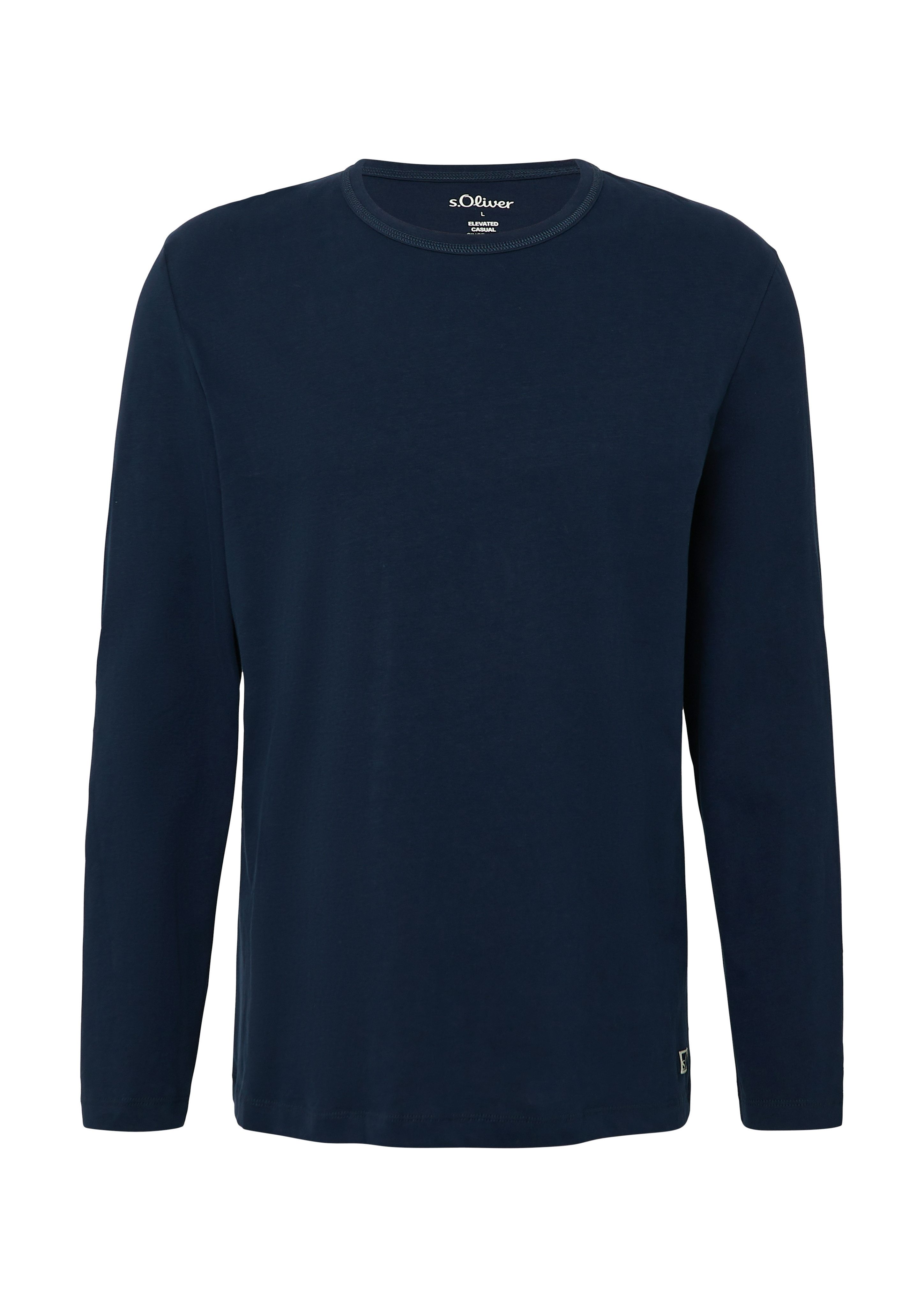 s.Oliver Longsleeve met ronde hals