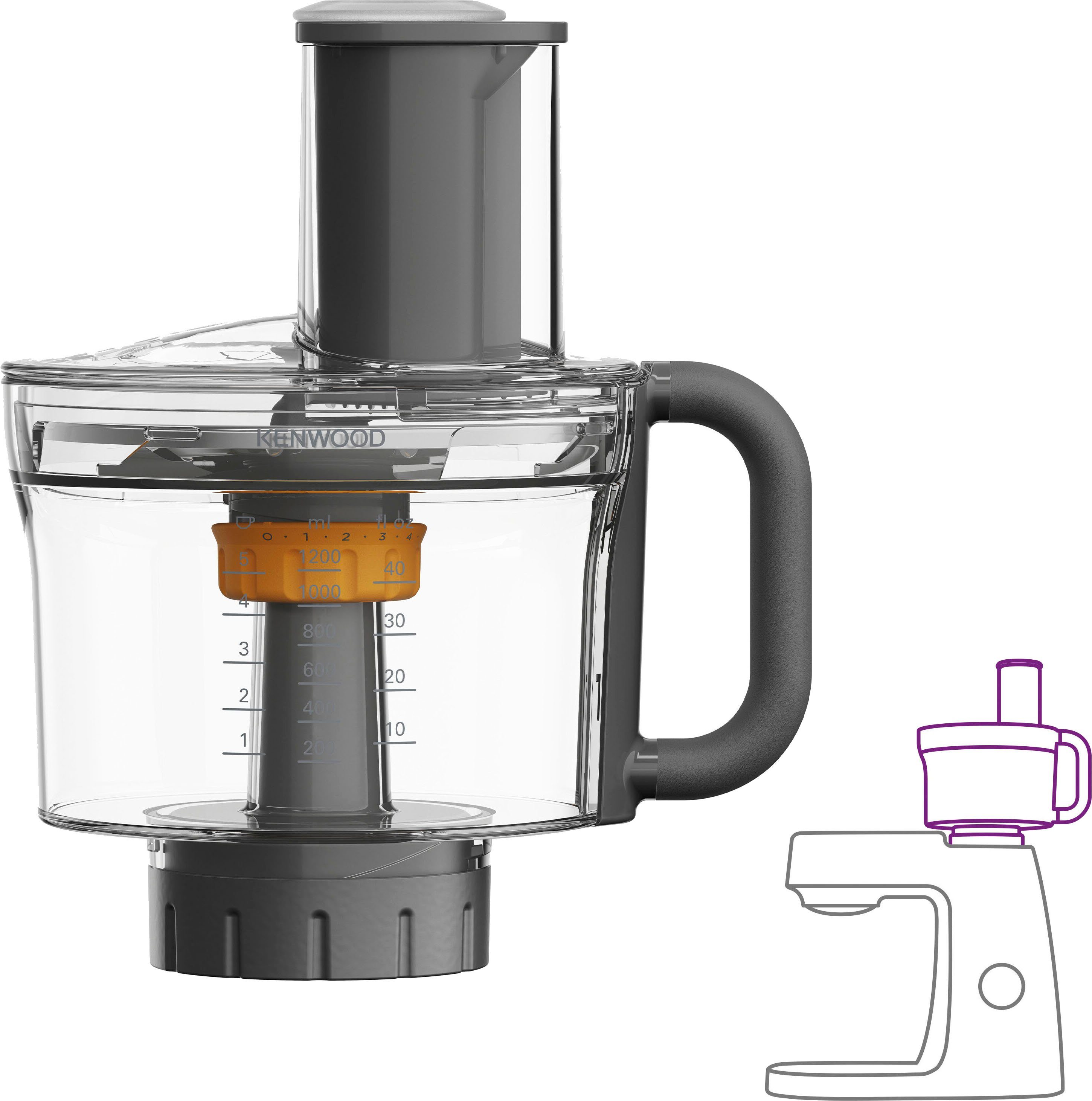 KENWOOD Hakmolen-opzetstuk MultiPro KAH65.000PL