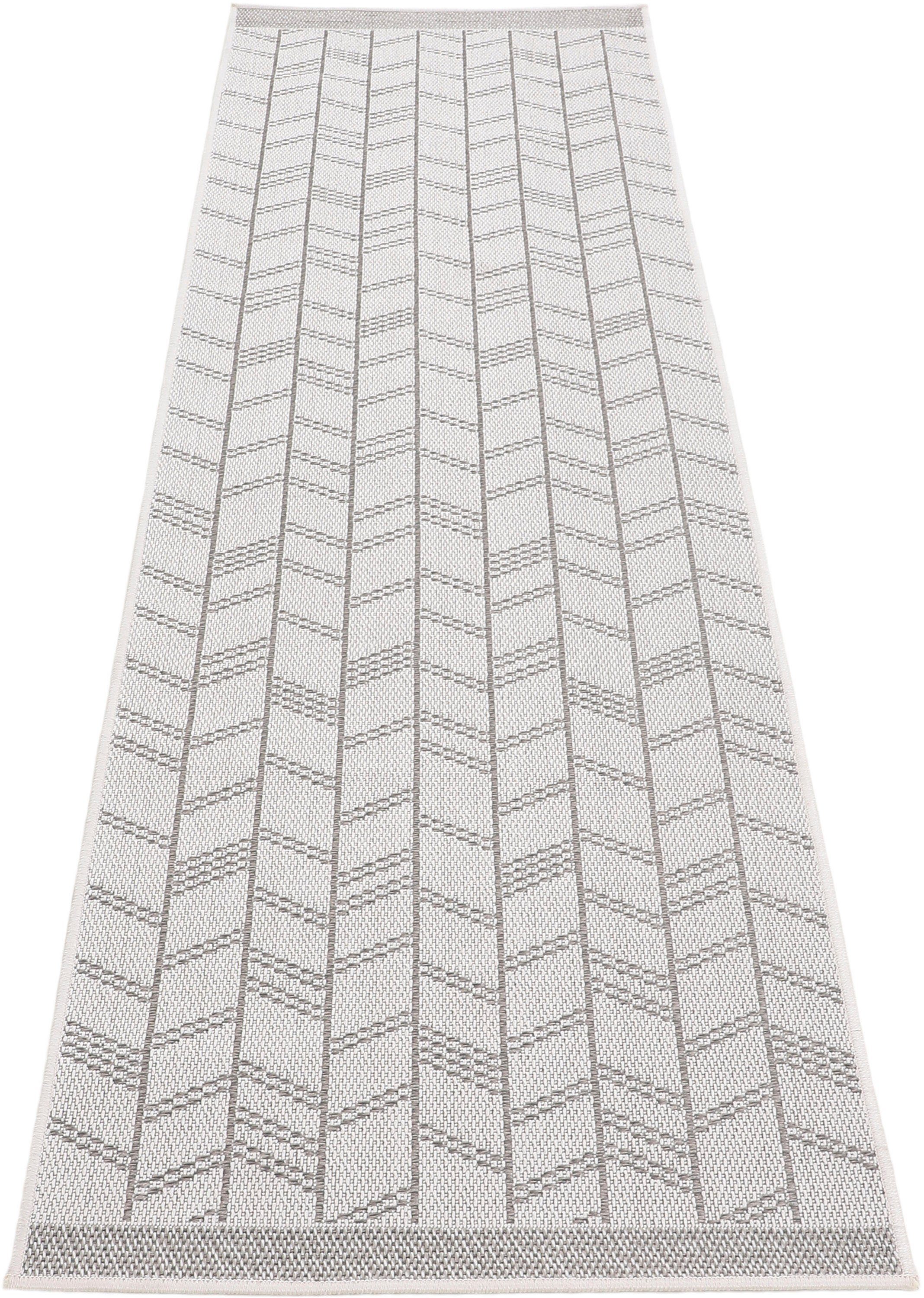 carpetfine Loper Boho 102 robust vlakweefsel, sisal look, uv-bestendig, buitenruimte