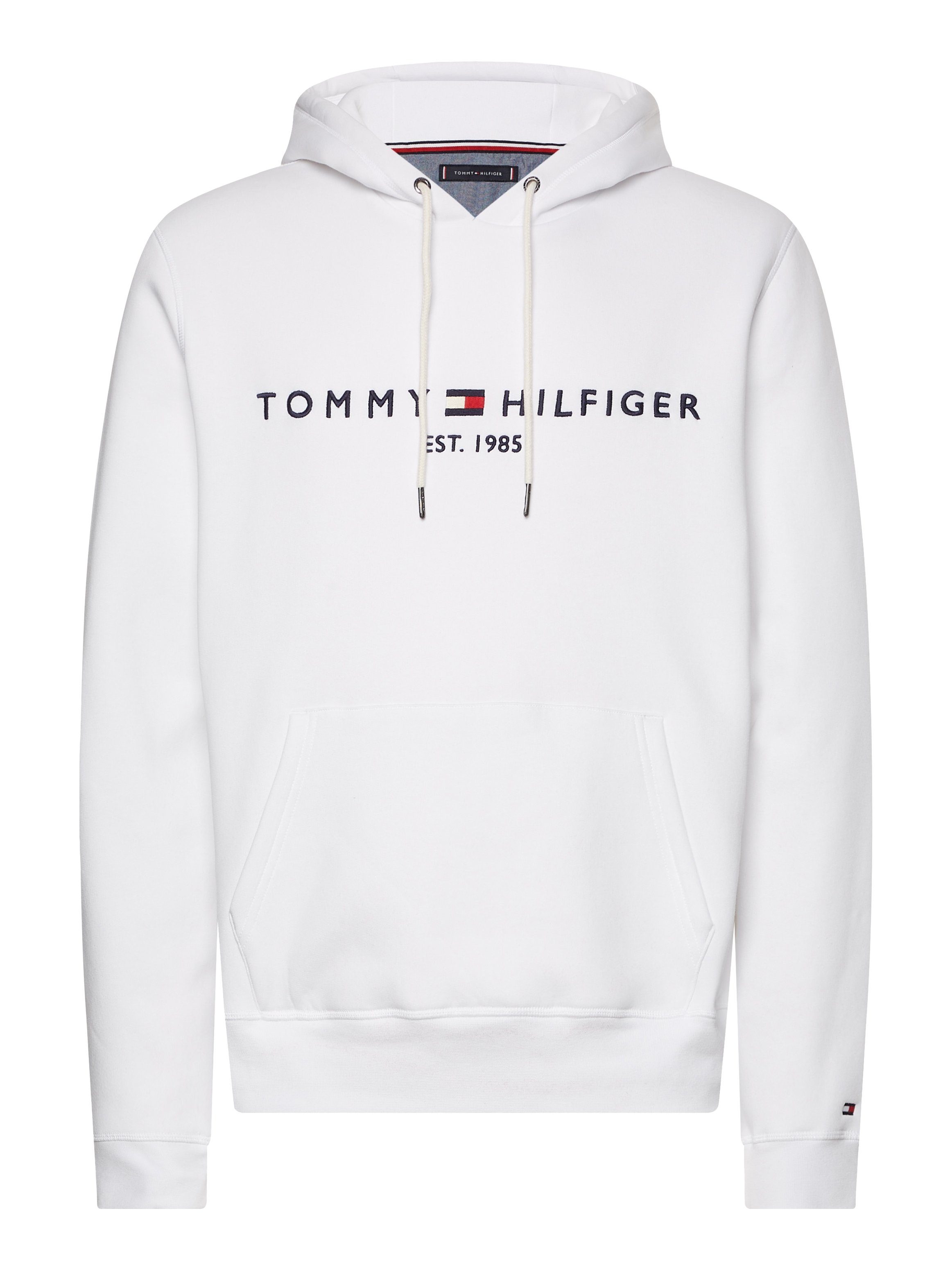 Tommy Hilfiger Hoodie TOMMY LOGO HOODY met capuchon en kangoeroezak