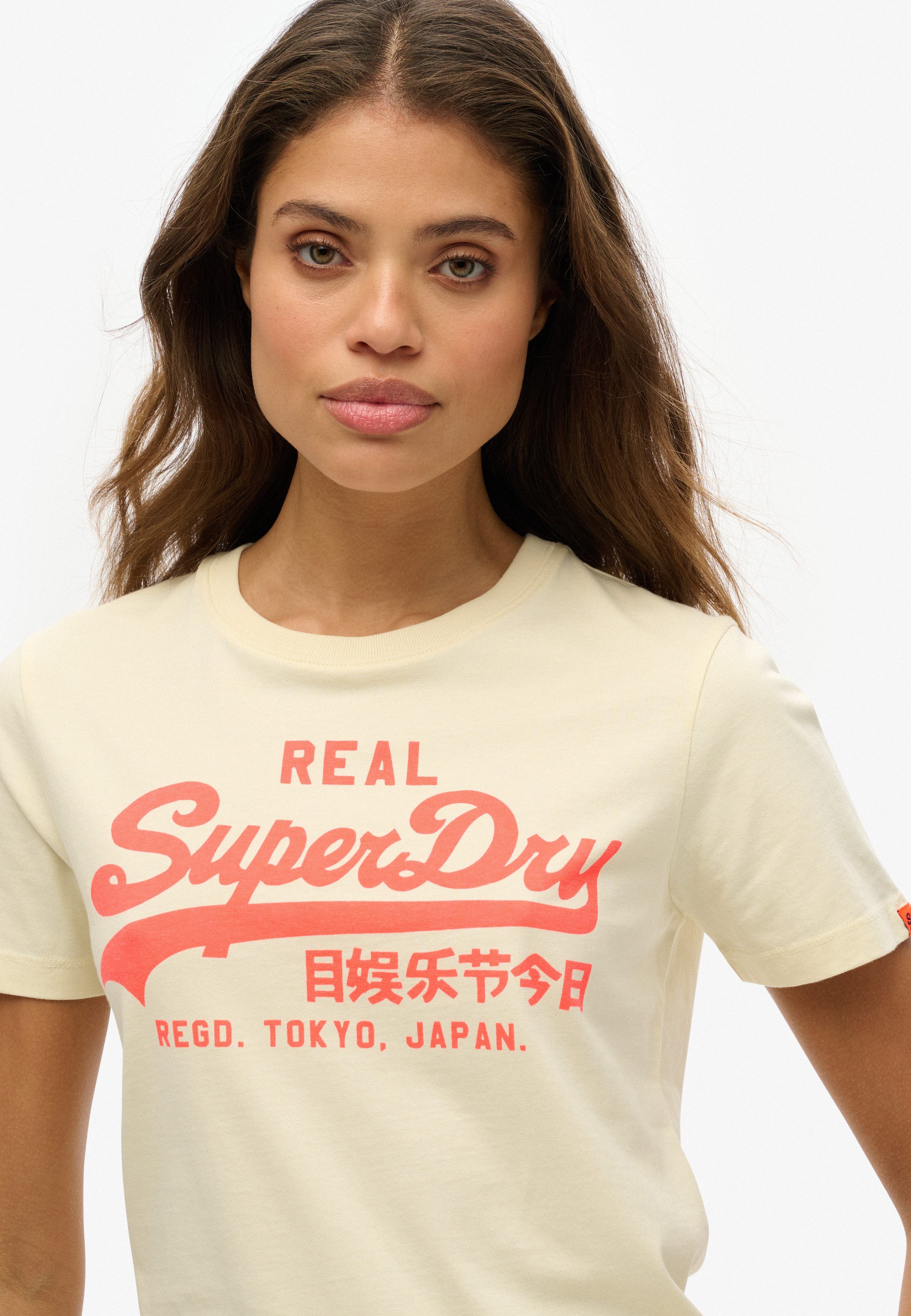 Superdry Shirt met korte mouwen VL NEON SLIM TEE