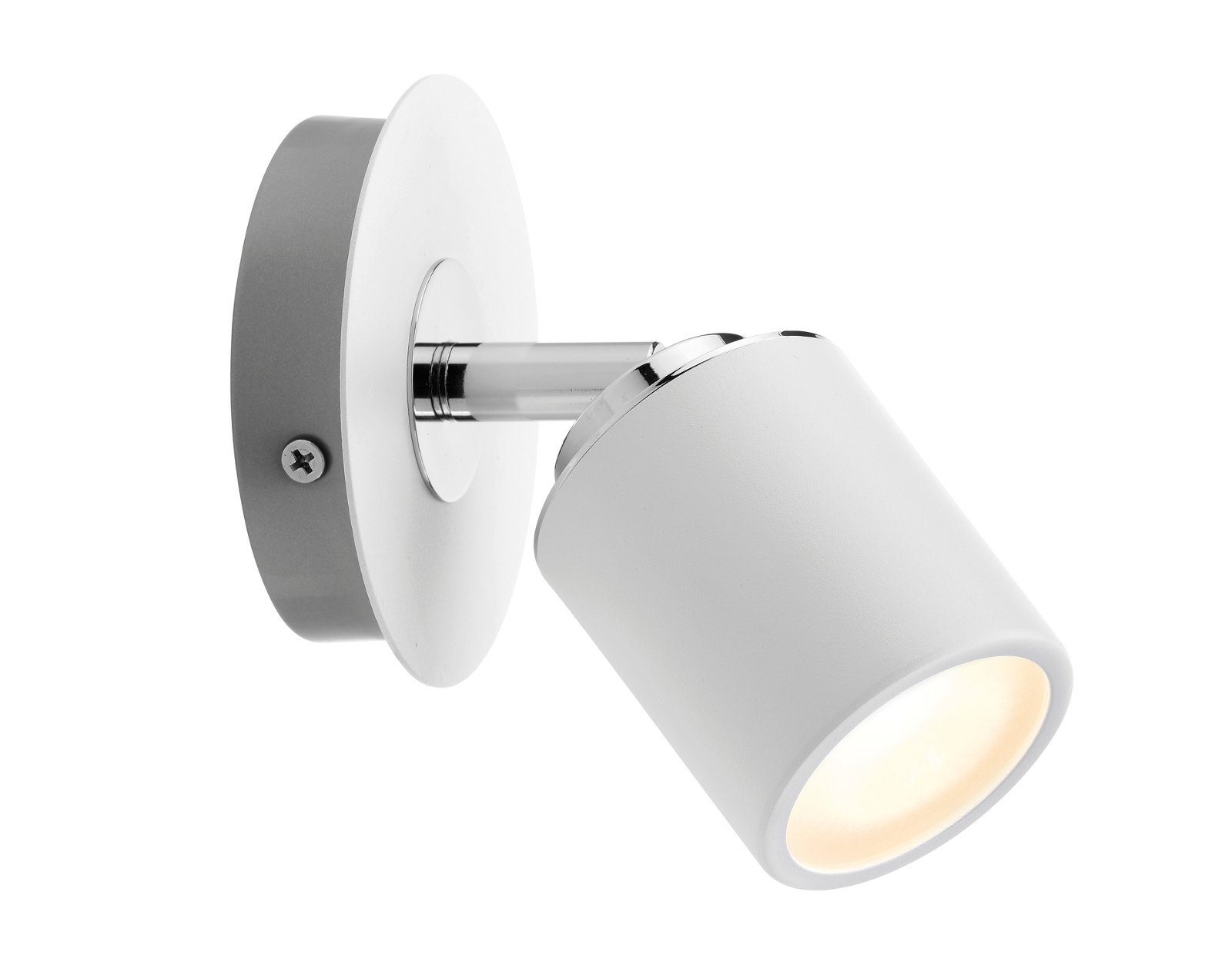 Paulmann Plafondlamp Spotlight Tube IP44 max. 1x10W Wit/Chroom 230V Metaal (1 stuk)