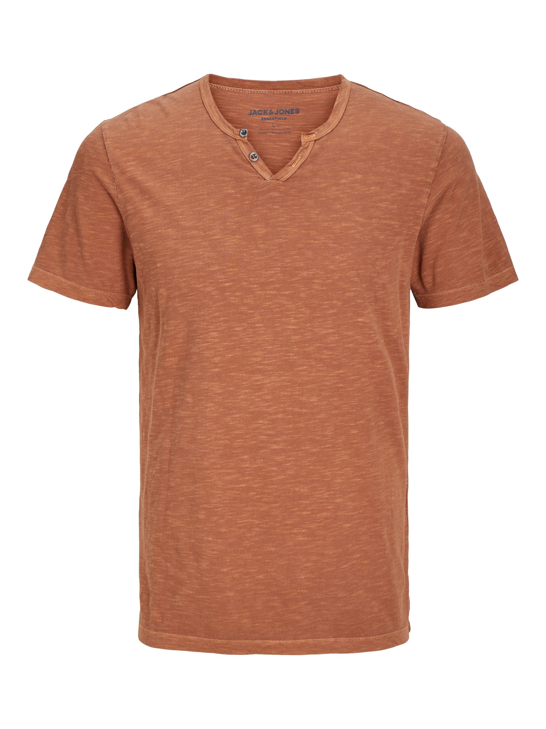 Jack & Jones T-shirt JJESPLIT NECK TEE SS NOOS