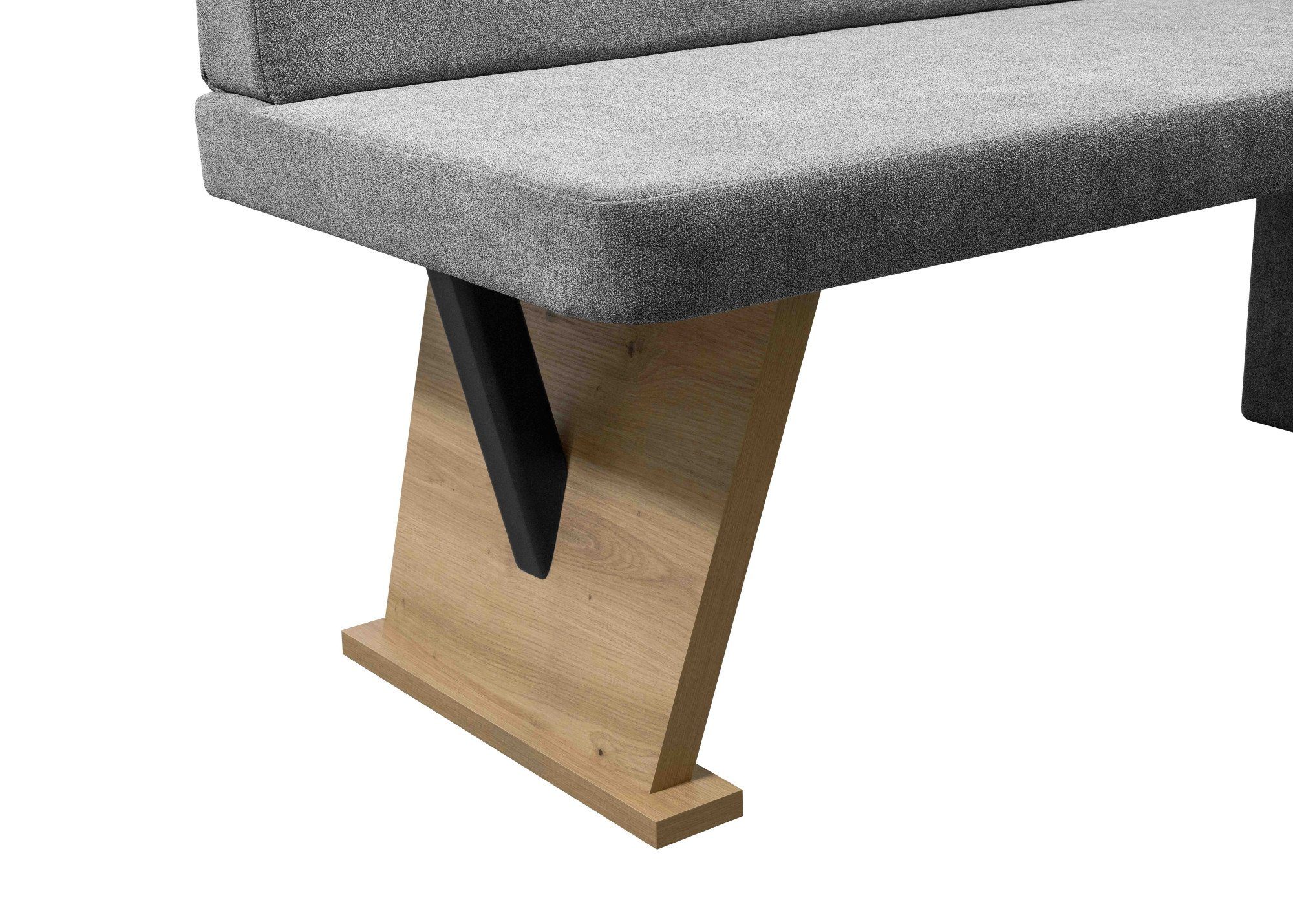 Home affaire Eethoek Laros zitgroep, hoekbank, stoelen, tafel perfect voor keuken, eetkamer, woonkamer, bestseller (set, 4-delig)