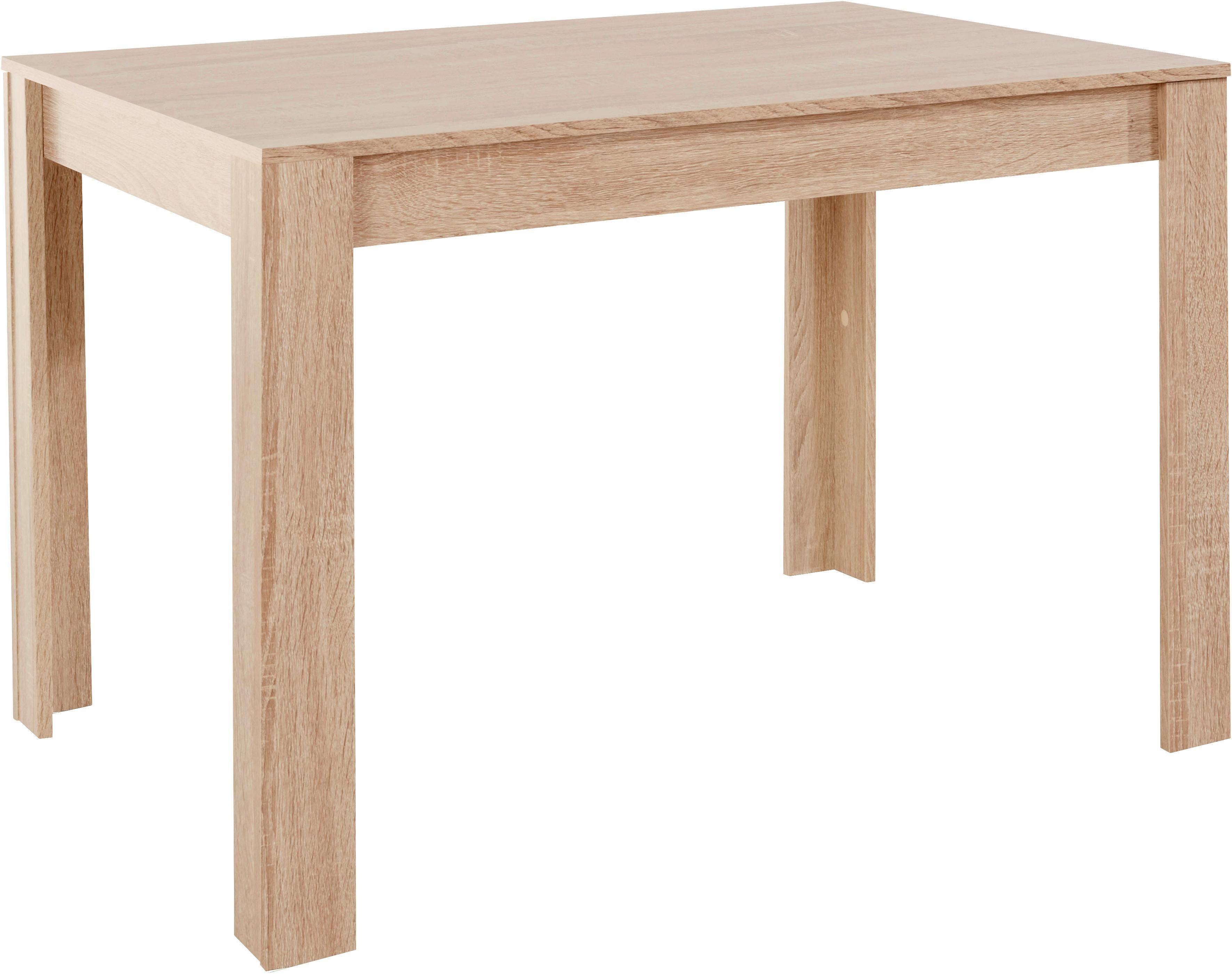 INOSIGN Eethoek Met tafel en 4 stoelen Tafelbreedte 120 cm eetkamer set, tafelgroep (set, 5-delig)