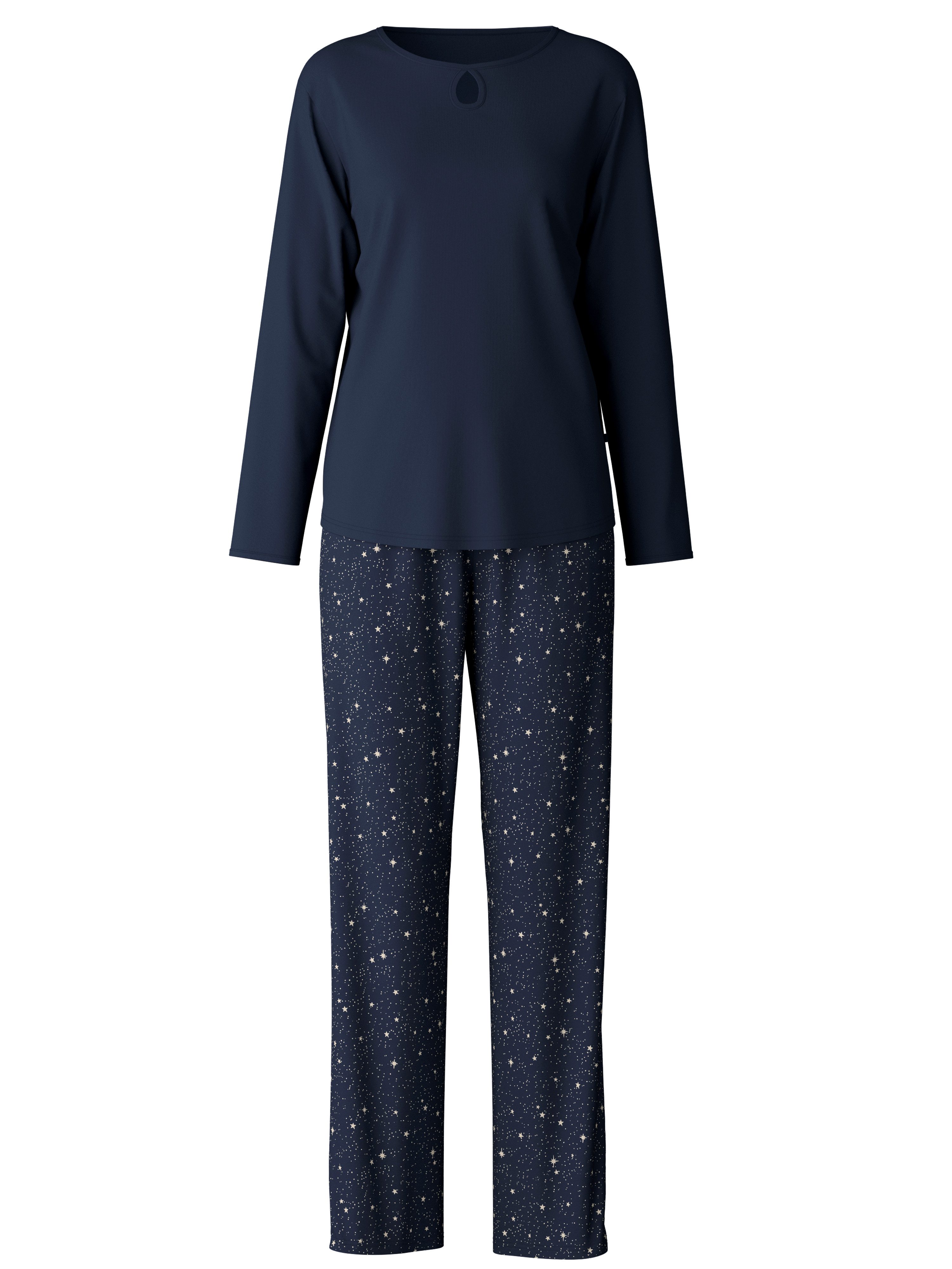 CALIDA Pyjama Sweet Dreams met casual-loose pasvorm (2-delig)