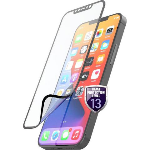 Hama Displaybeschermingsglas Screen protector voor Apple iPhone 12 mini, onbreekbaar, duurzaam