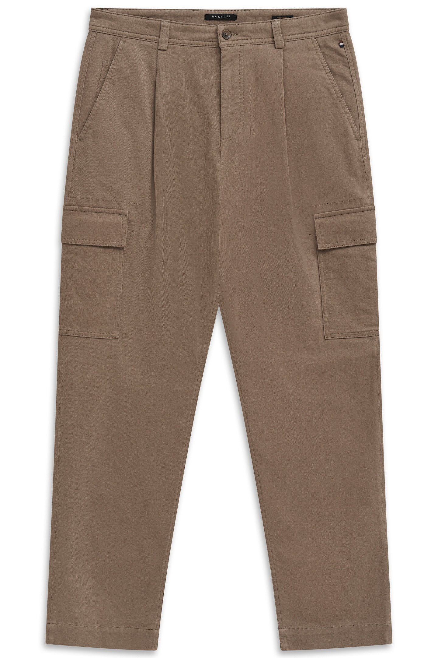 Bugatti Cargobroek Cozy Times Tapered fit met soft touch