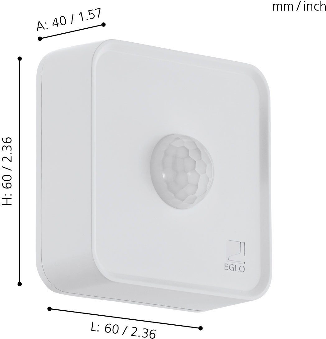 EGLO Bewegingsmelder CONNECT sensor Hoekmontage mogelijk, Bluetooth (1 stuk)