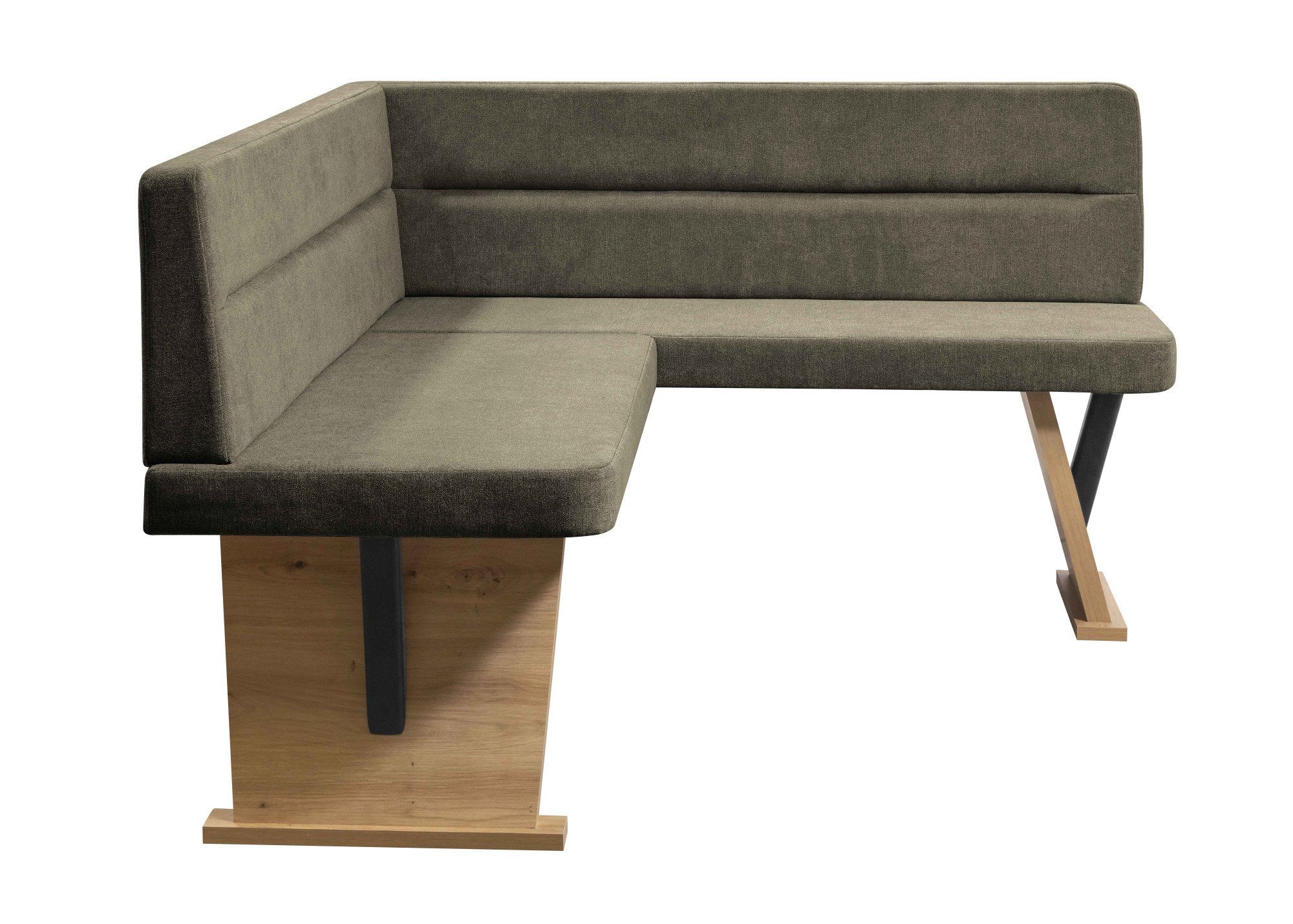 Home affaire Eethoek Laros zitgroep, hoekbank, stoelen, tafel perfect voor keuken, eetkamer, woonkamer, bestseller (set, 4-delig)