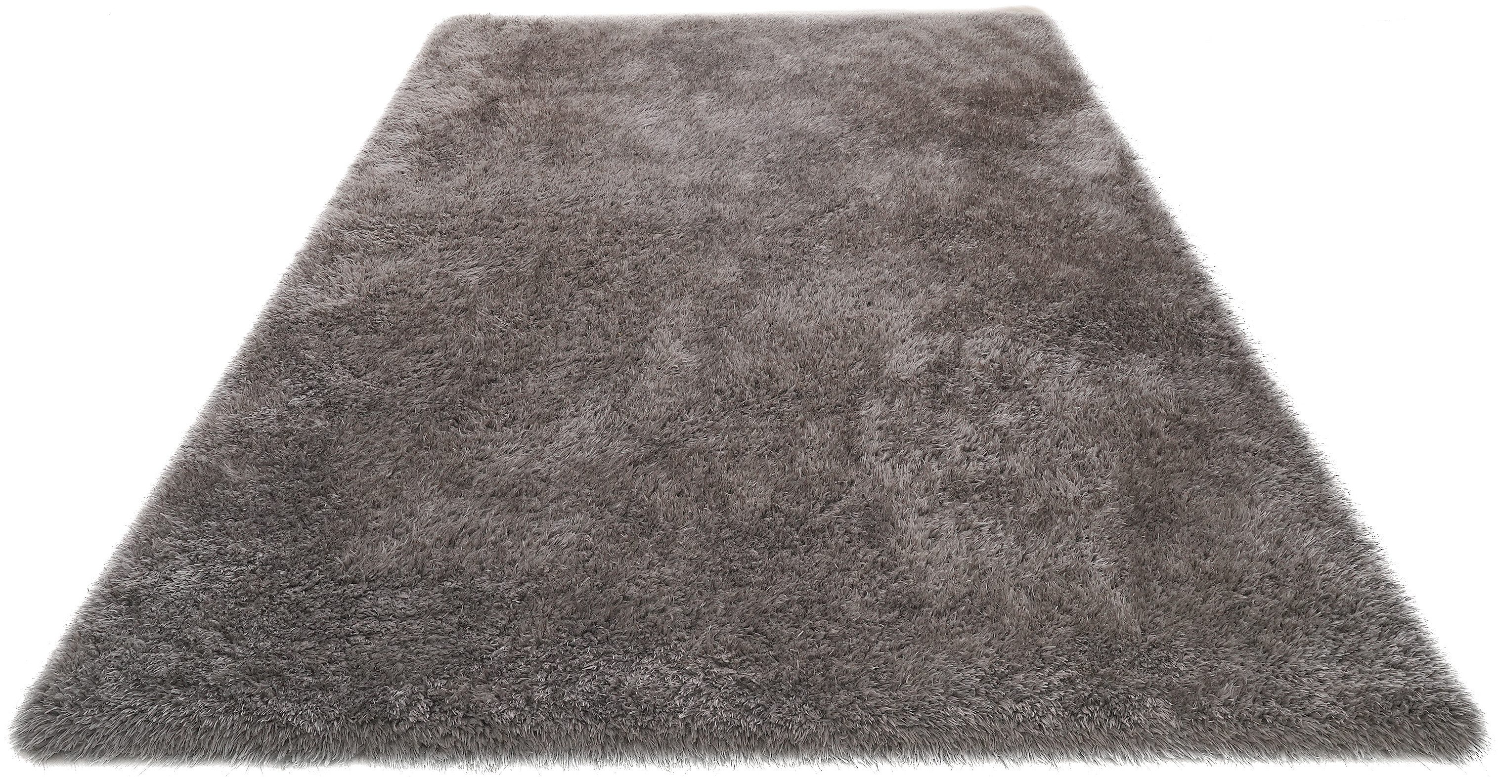 my home Hoogpolig vloerkleed Micro Shaggy zacht, unikleuren, woonkamer, slaapkamer, kinderkamer