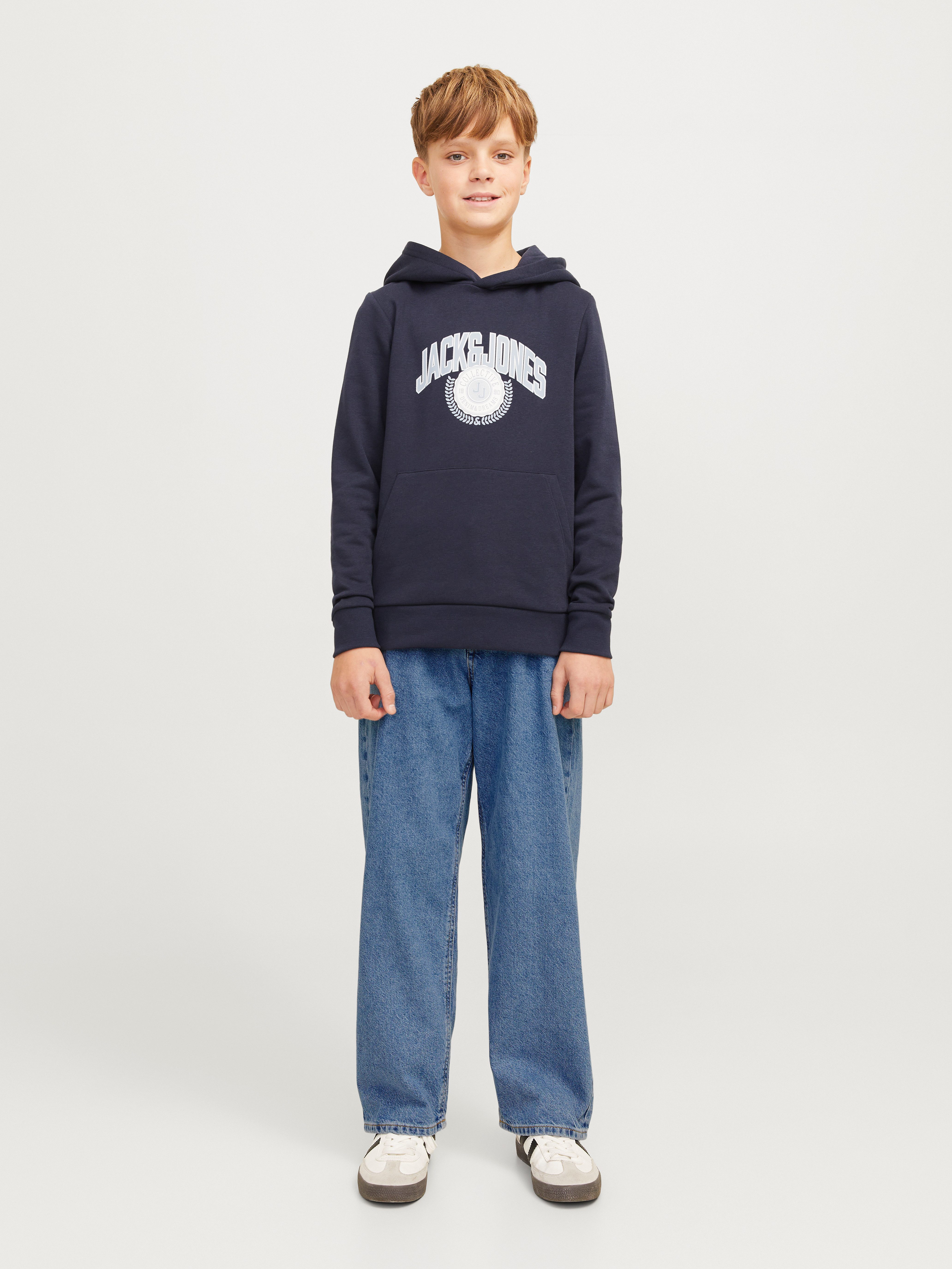 Jack & Jones Junior Relax fit jeans JJIALEX JJORIGINAL SQ 042 JNR