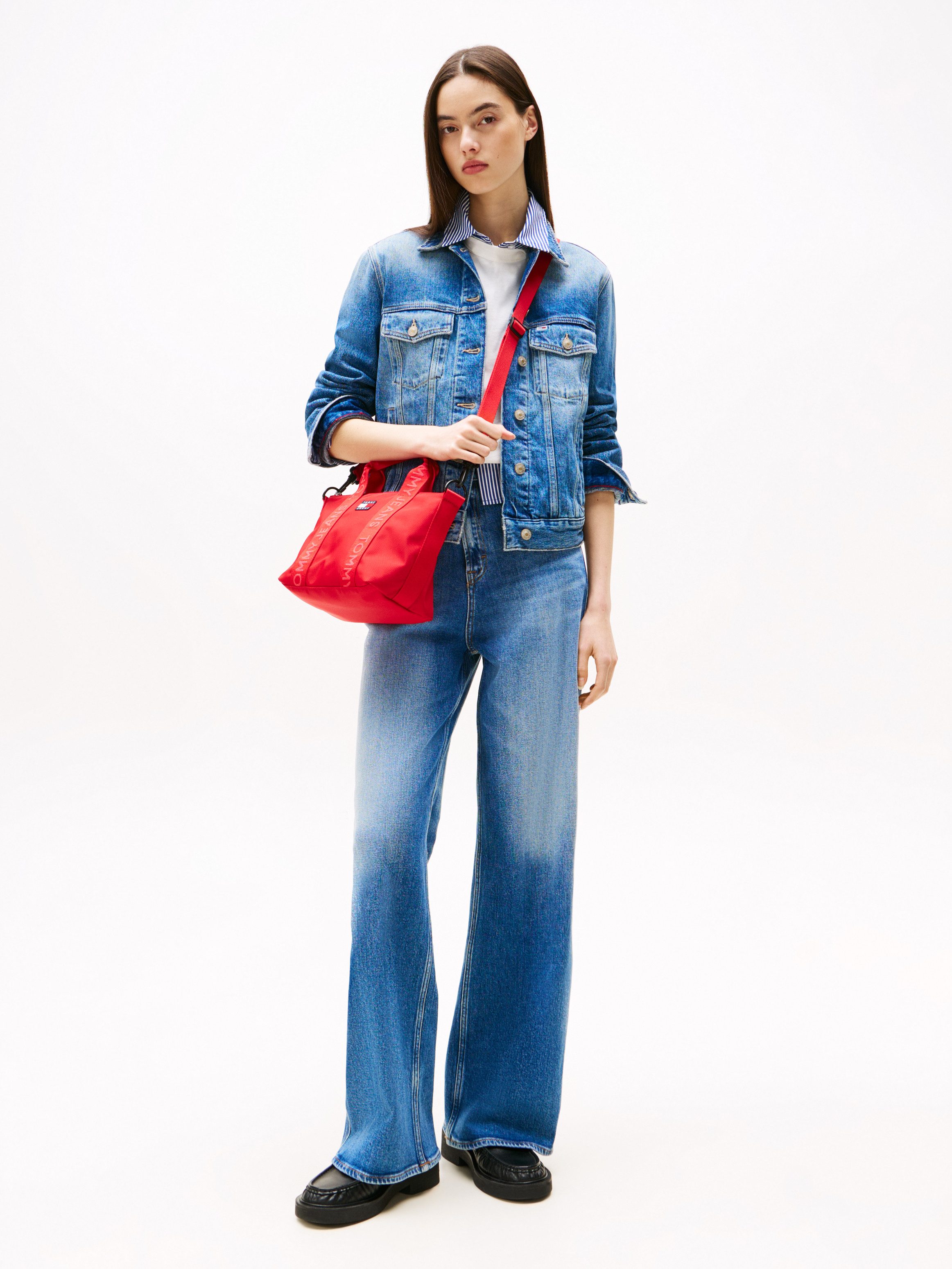 TOMMY JEANS Wijde jeans Claire High Rise