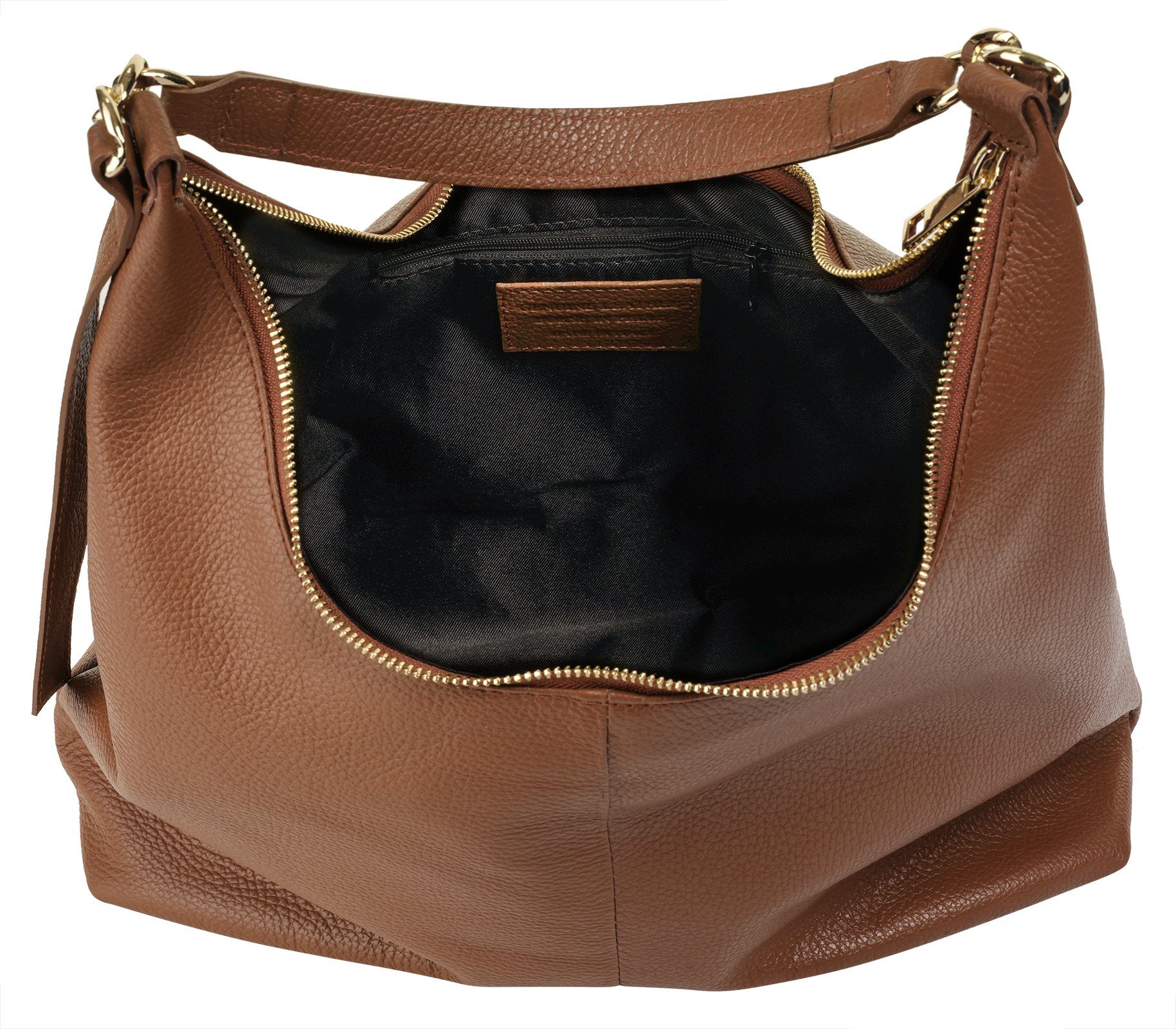 Samantha Look Shopper Made in Italy, Grote handtas met smartphonevak, schoudertas met draagriem
