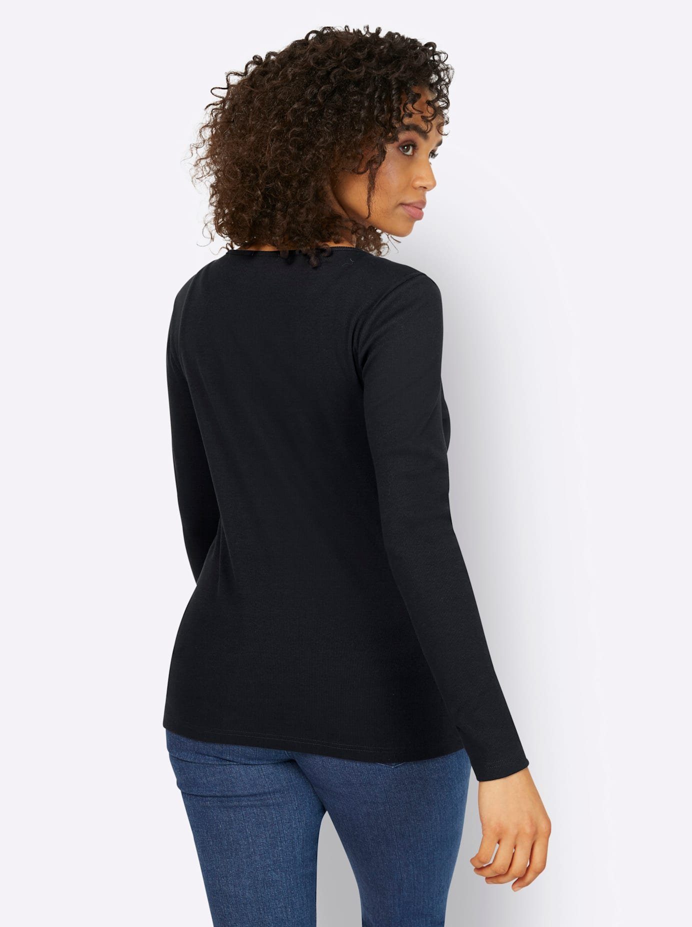 heine Shirt met lange mouwen Shirt (1-delig)