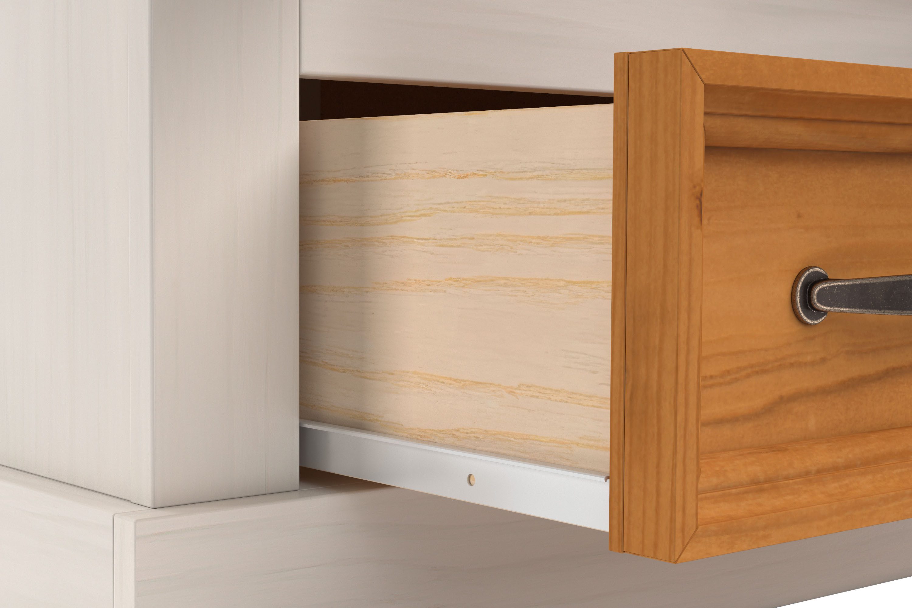 Home affaire Kledingkast Selma met 1 plank en uittrekbare kledingstang, breedte 70 cm