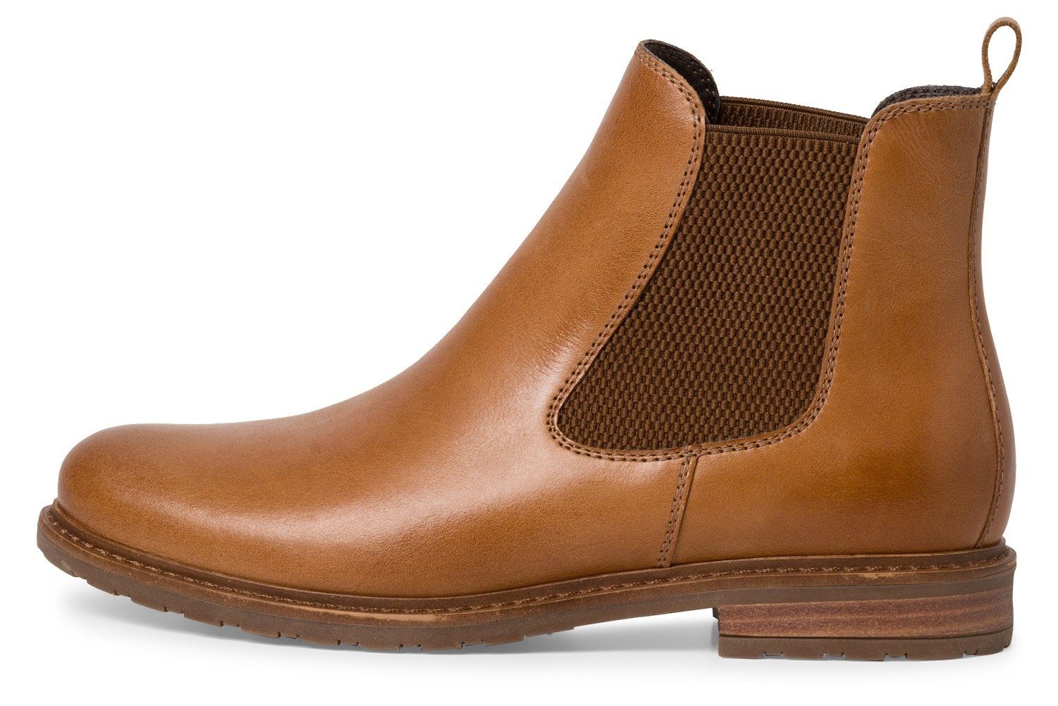 Tamaris Chelsea-boots , blokhak, businessschoen, comfortabele schoen, klassieke look, smalle vorm