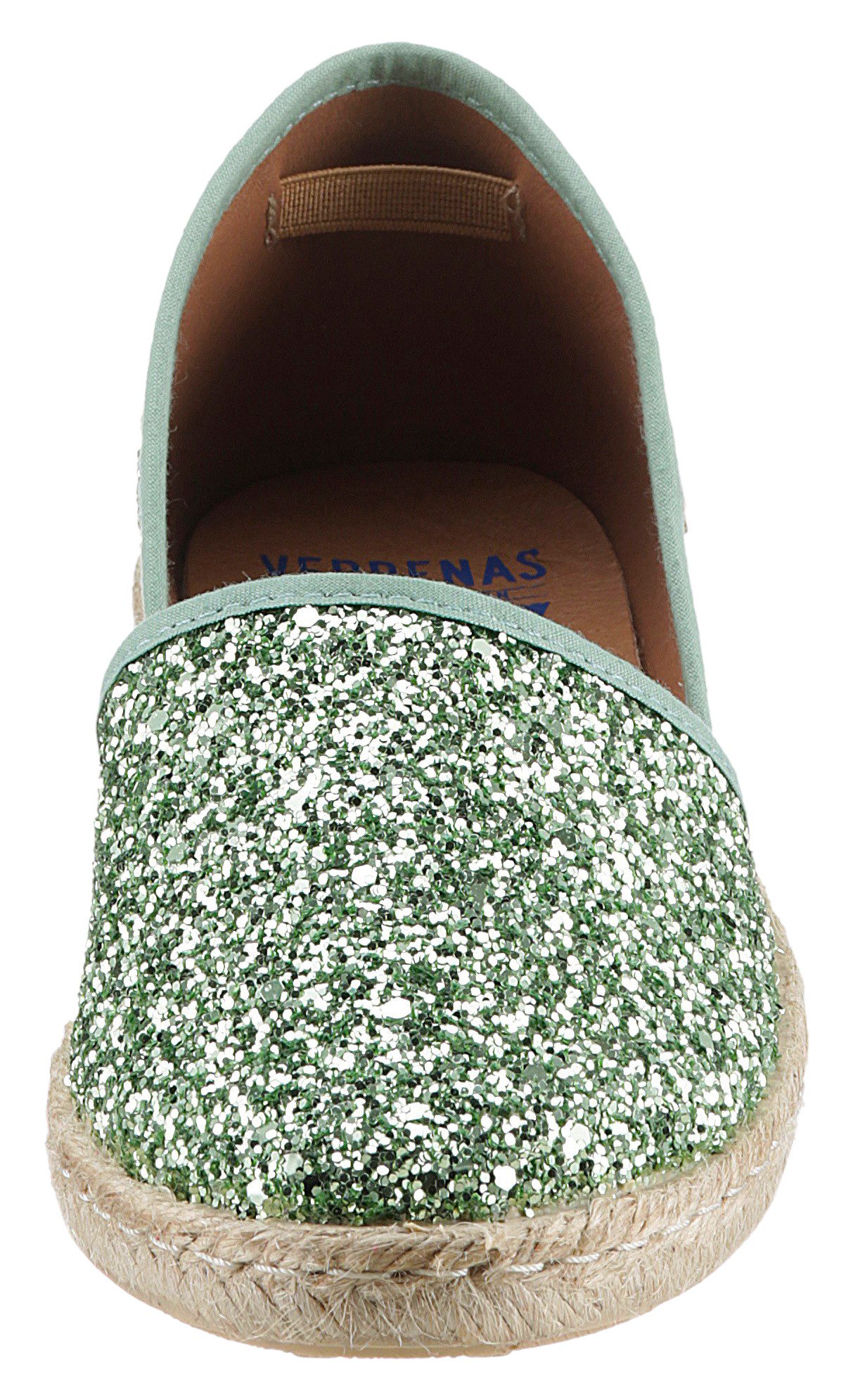 VERBENAS Espadrilles CARMEN GLITTER , slipper, zomerschoen, strandschoen met glitter