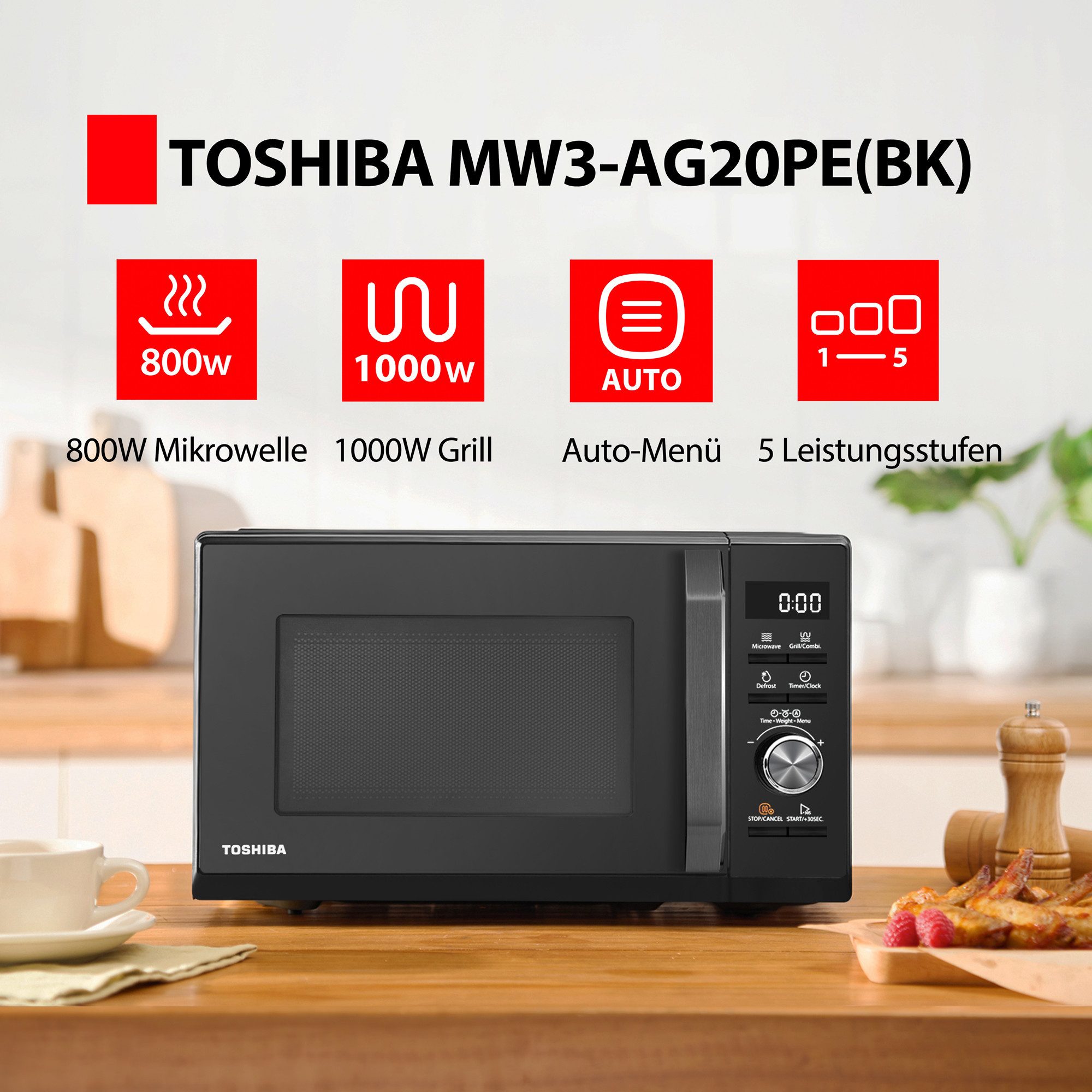 Toshiba Magnetron MW3-AG20PE(BK)