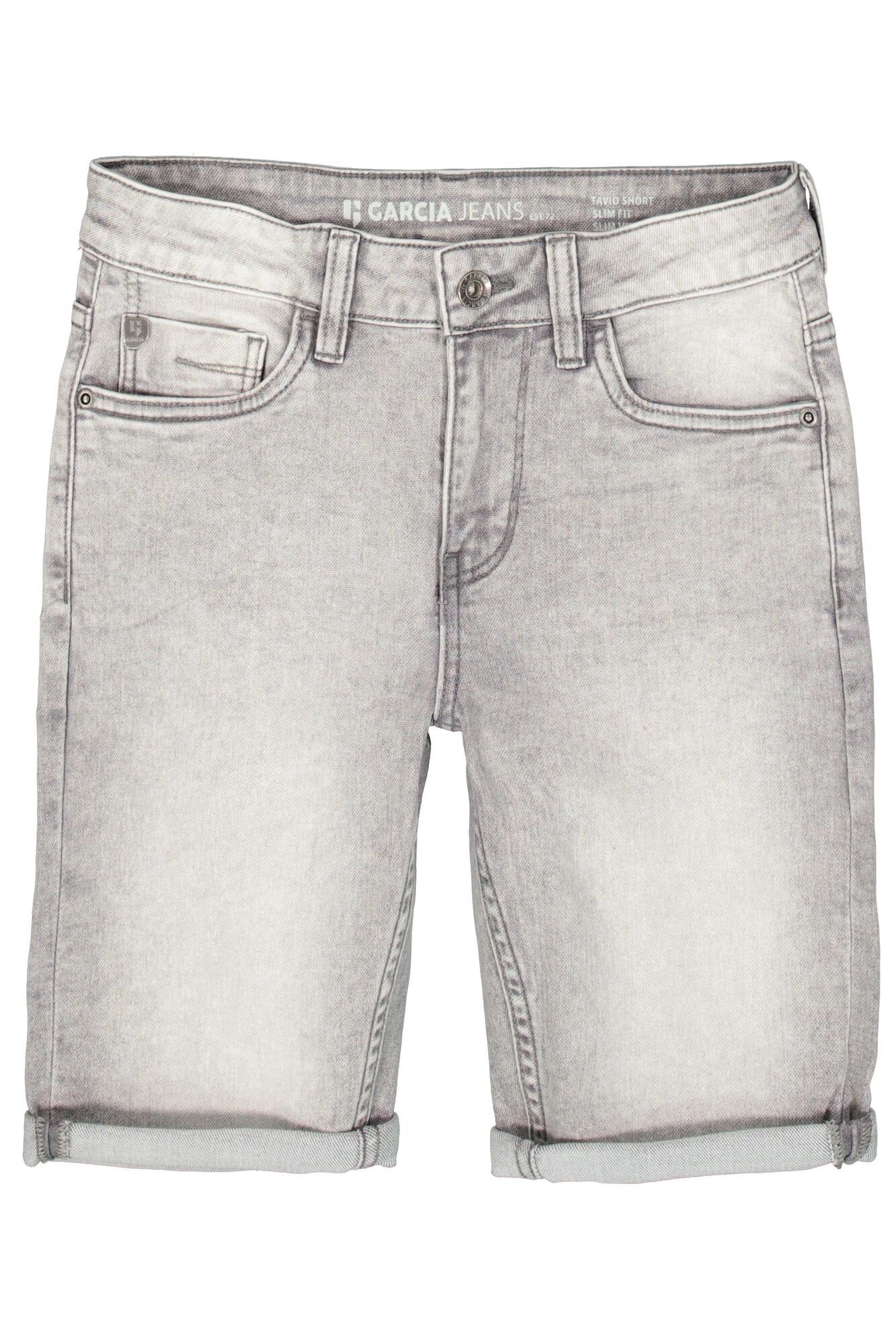 Garcia Jeansshort TAVIO met used-effecten