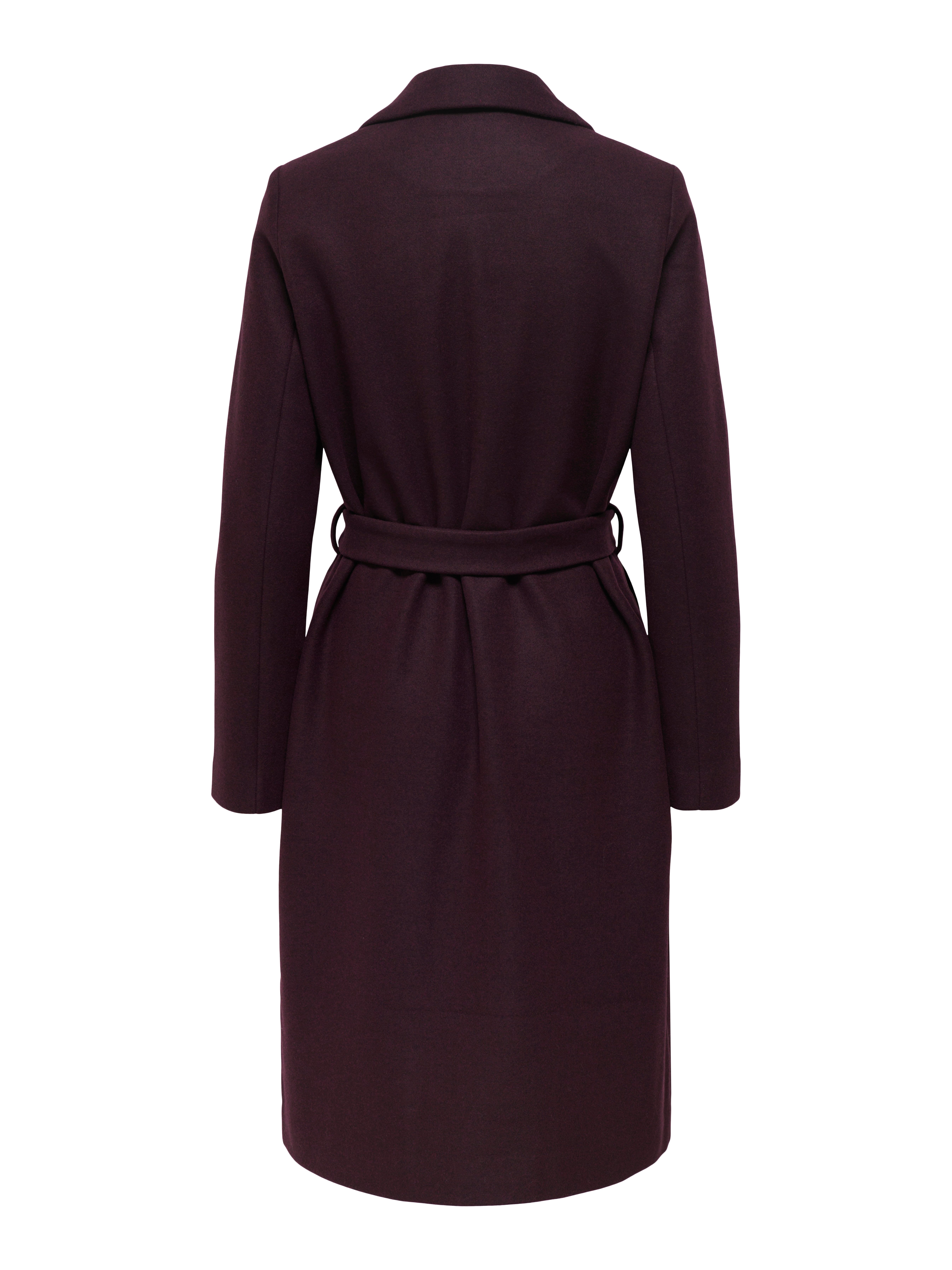 Only Lange jas ONLALVILDA LIFE WRAP COAT OTW