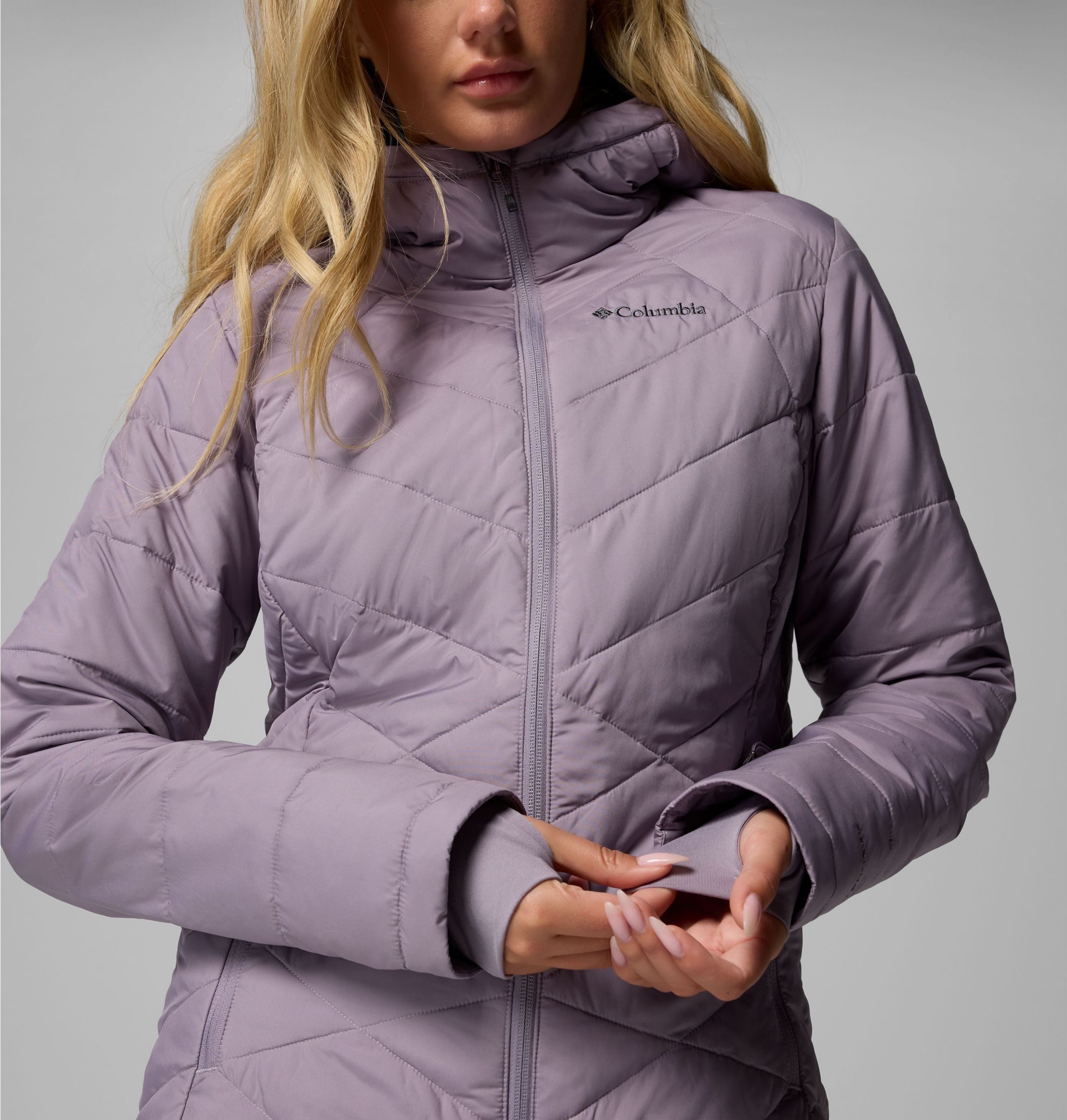 Columbia Gewatteerde jas HEAVENLY HOODED JACKET (1 stuk)