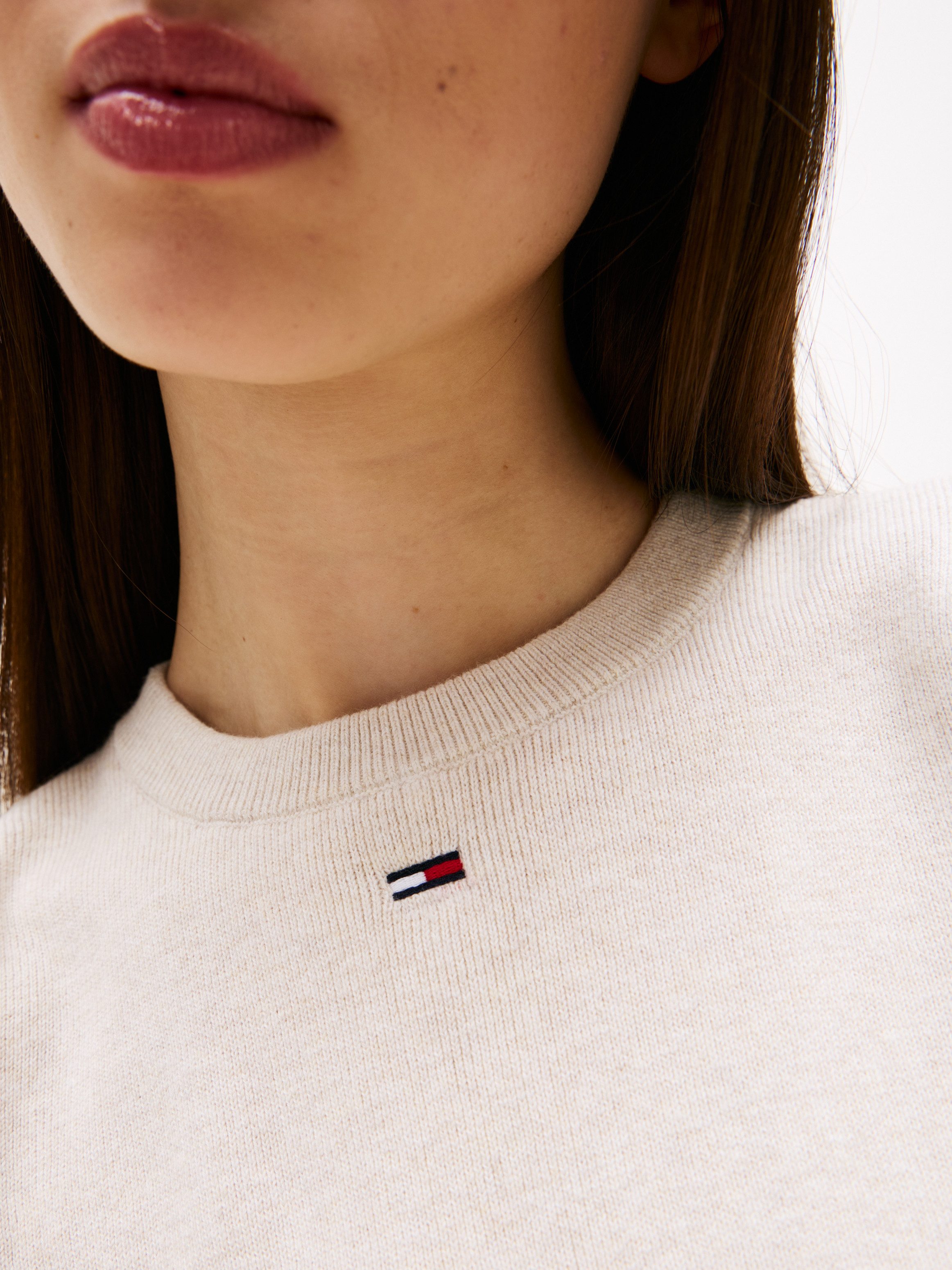 TOMMY JEANS Trui met korte mouwen TJW ESSENTIAL SS SWEATER