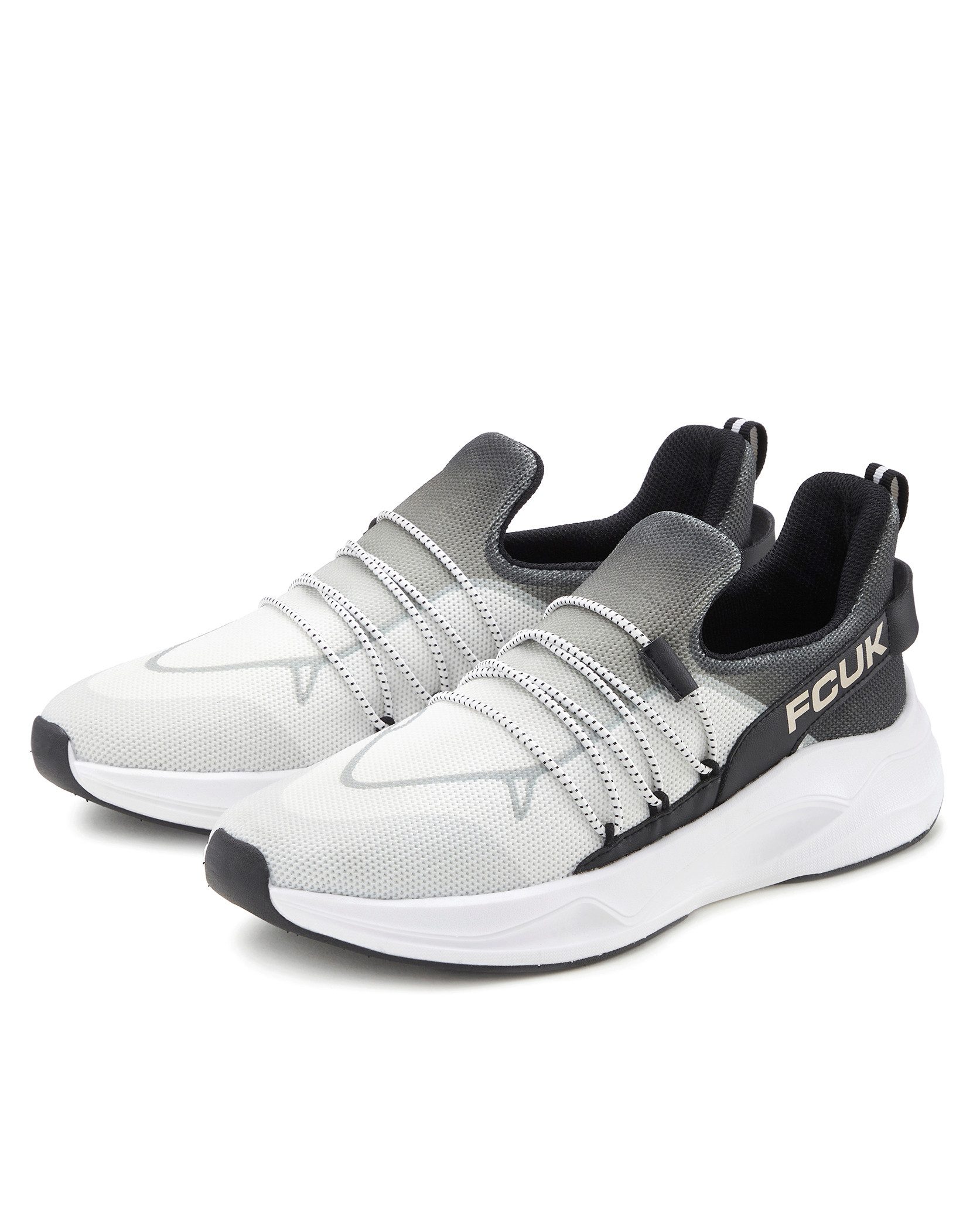 John Devin Sneakers Vrijetijdsschoenen met elastische banden voor snel instappen vegan