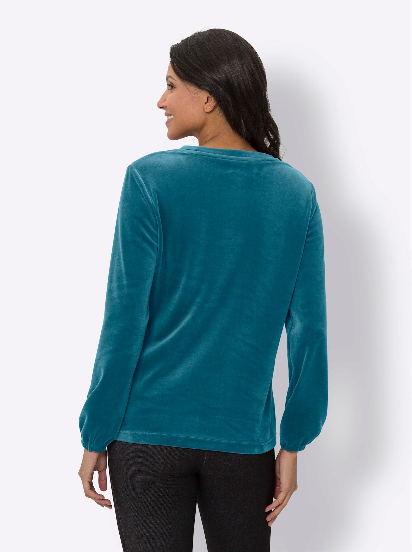 Shirt met lange mouwen Nicki-Shirt (1-delig)