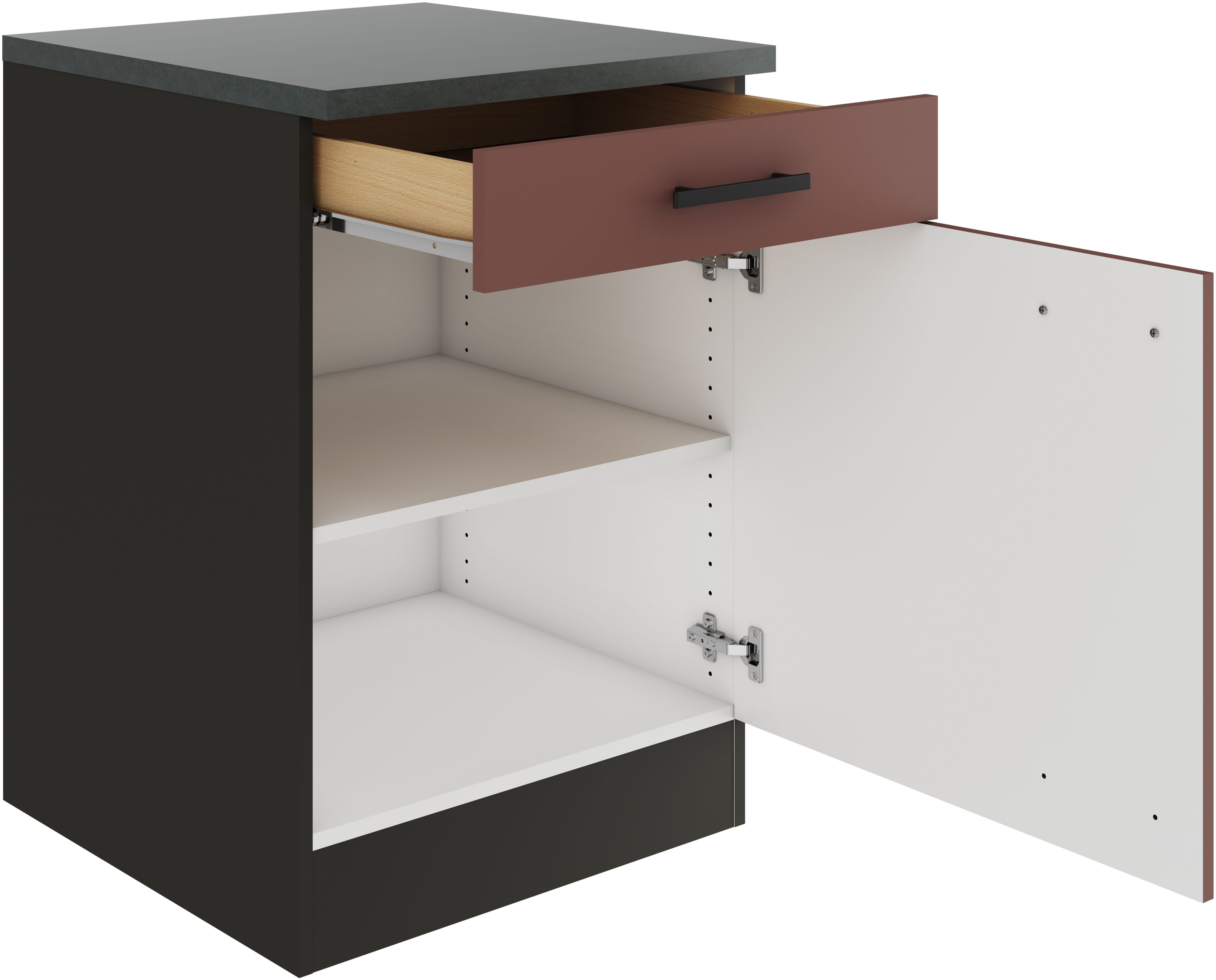 OPTIFIT Onderkast Palma Breedte 60 cm, met 1 deur en 1 lade