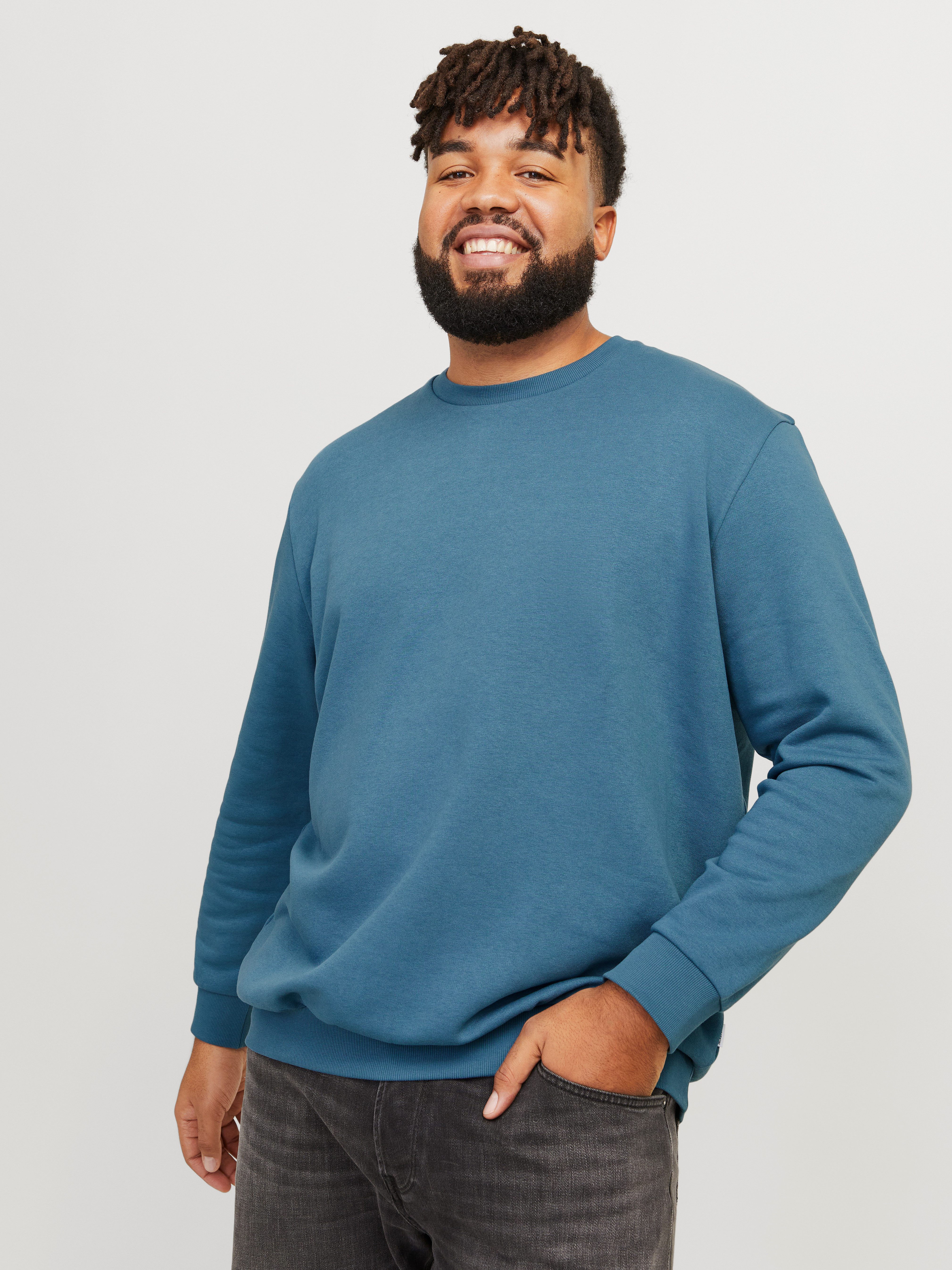 Jack & Jones PlusSize Sweatshirt JJEBRADLEY SWEAT CREW NOOS PLS