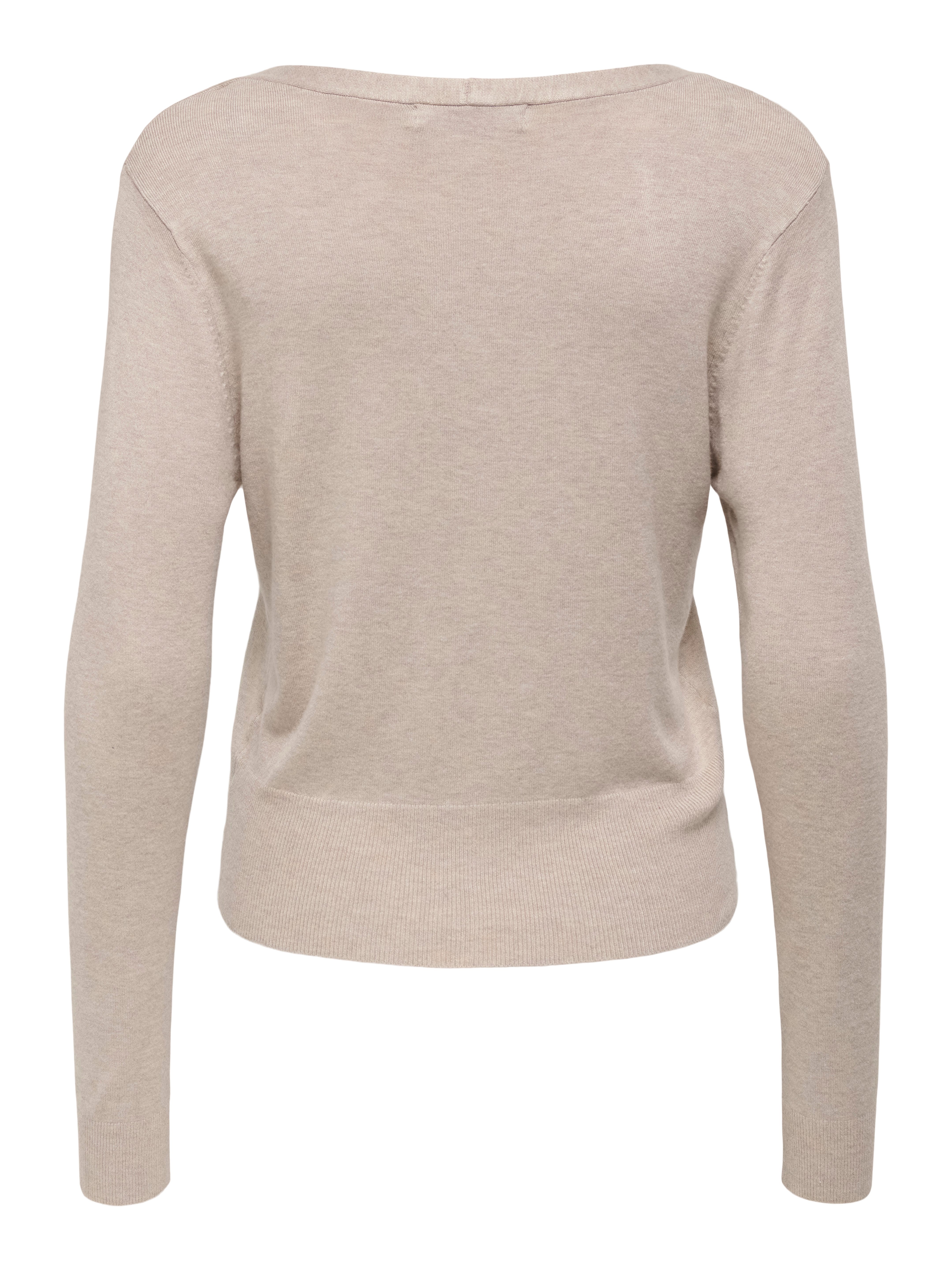 Only Vest ONLVENICE LIFE LS VNECK CARDI KNT NOOS