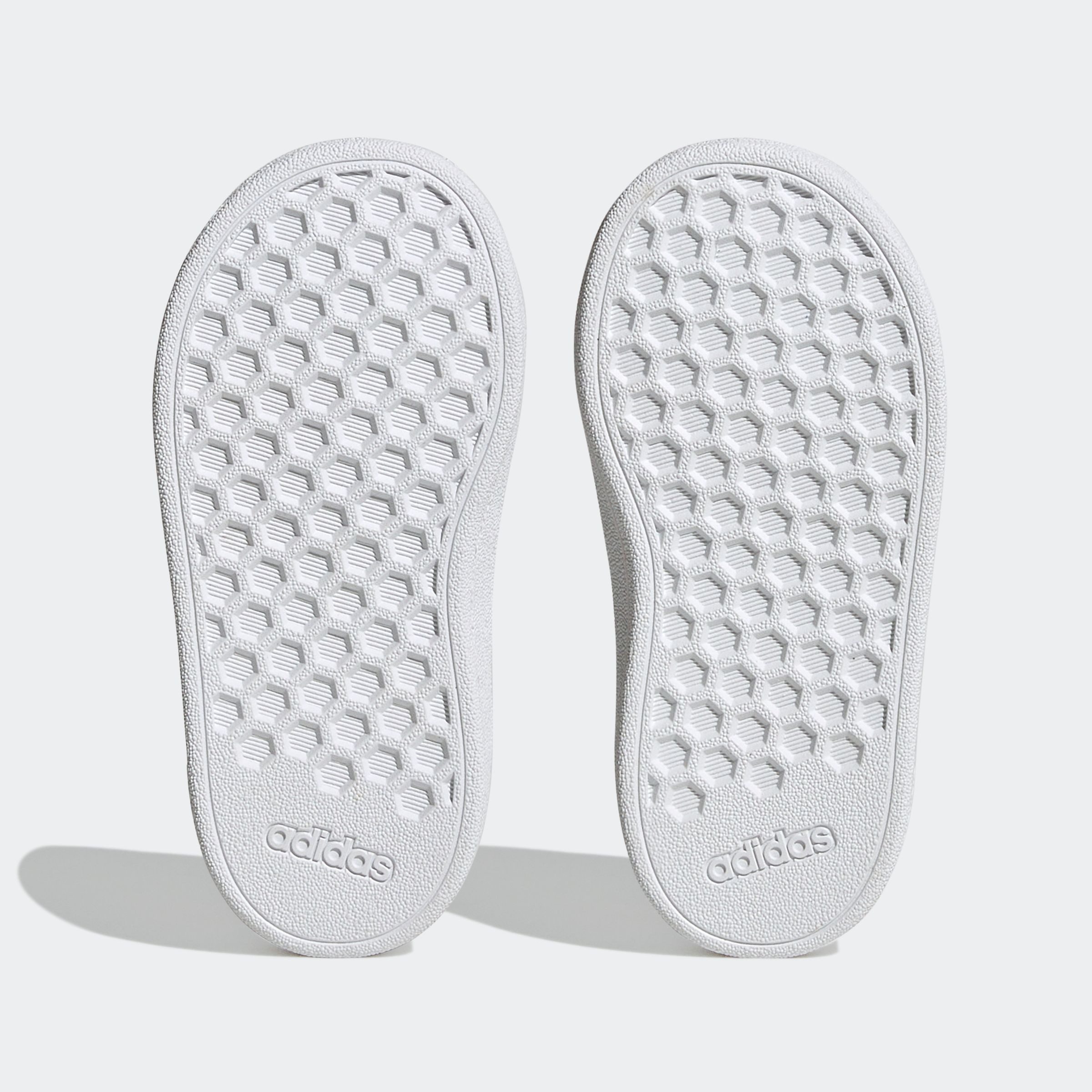 adidas Sportswear Sneakers GRAND COURT LIFESTYLE HOOK AND LOOP voor kinderen, ontwerp geïnspireerd door de adidas superstar