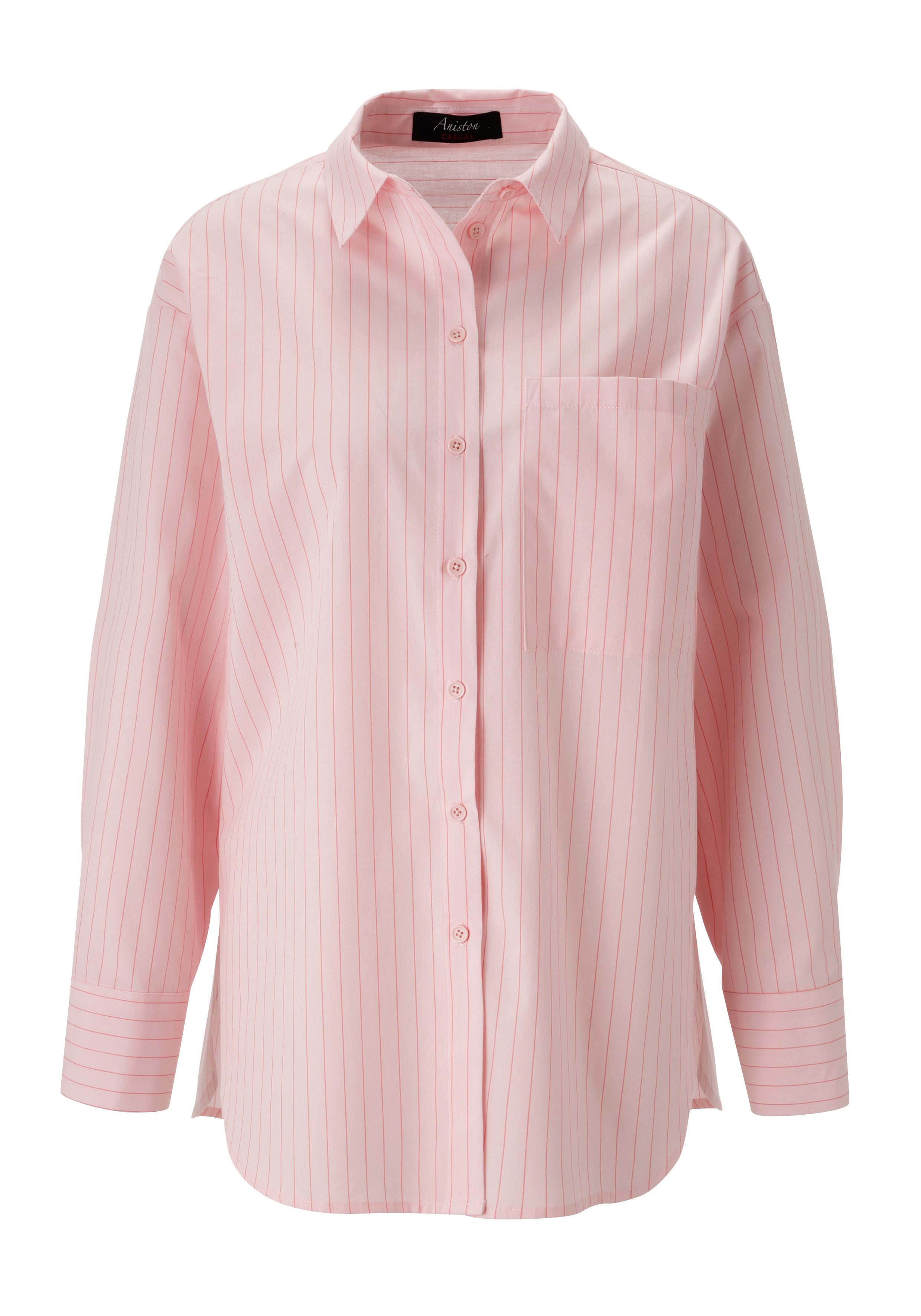 Aniston CASUAL Overhemdblouse met streepdessin - nieuwe collectie